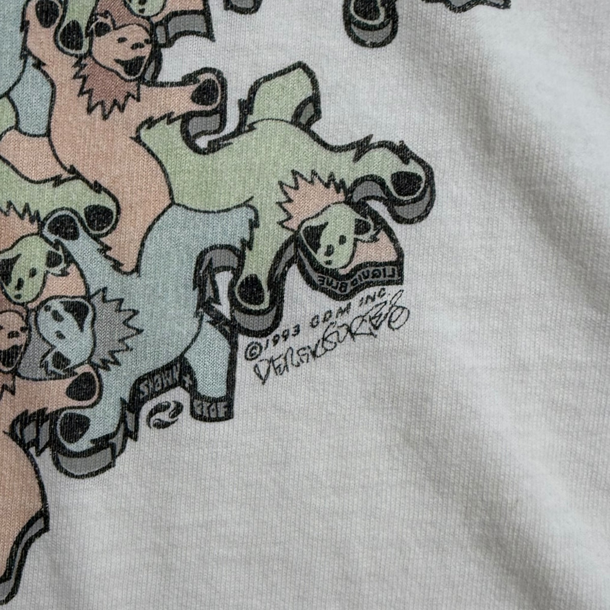 Vintage Grateful Dead x MC Escher T-Shirt White