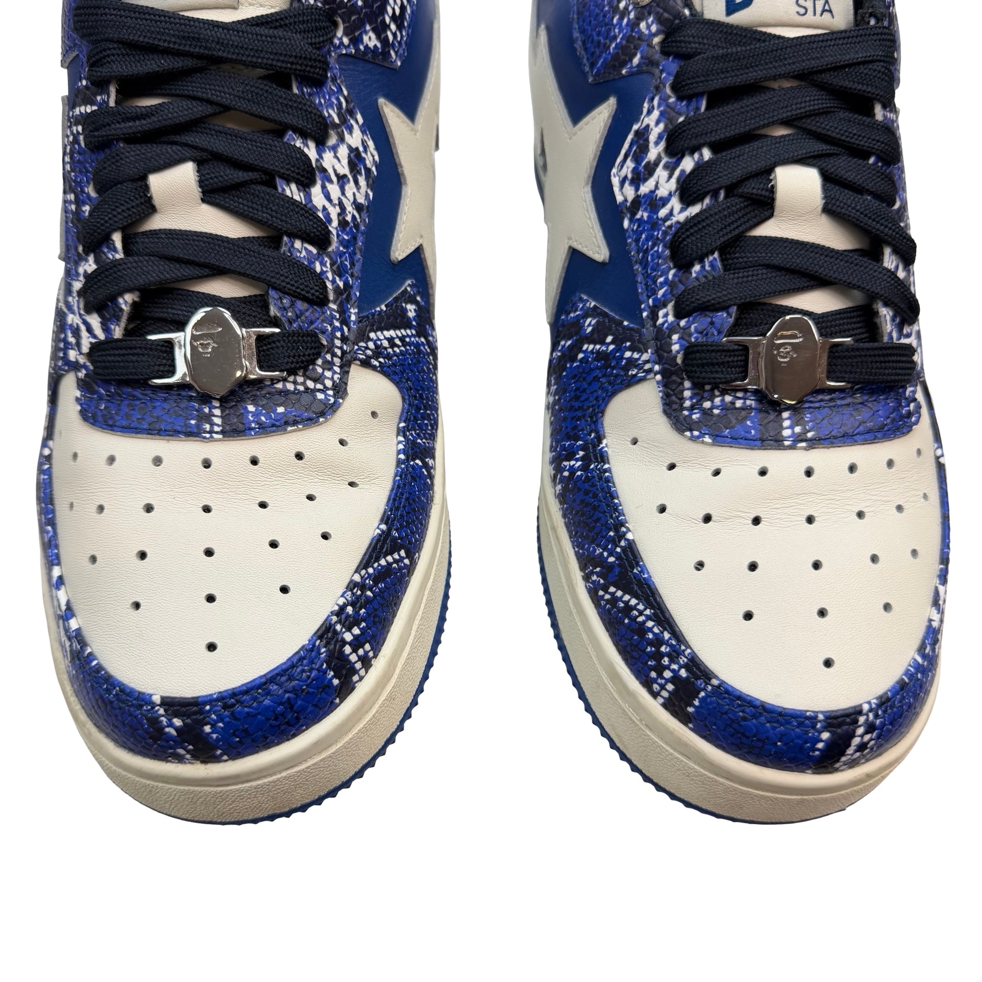 A Bathing Ape Bape Sta SSENSE Exclusive Blue Snakeskin (Used)