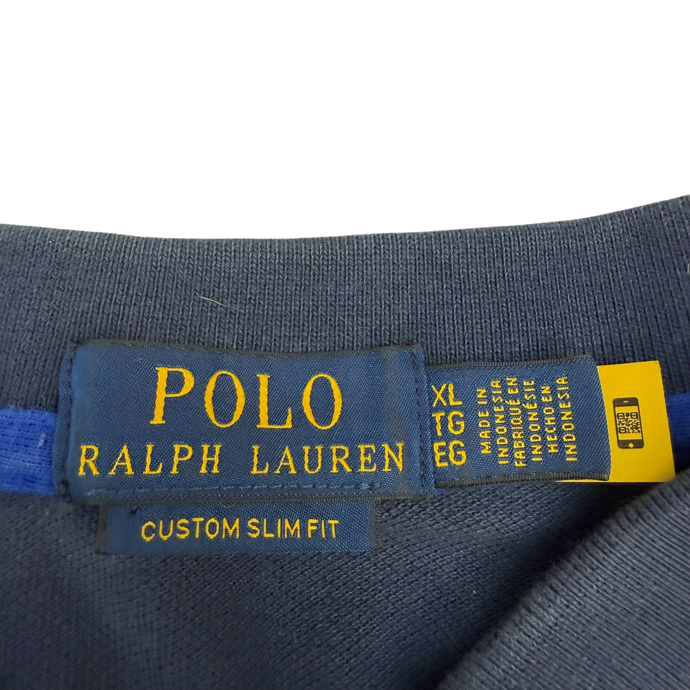 Vintage Polo Ralph Lauren Pony Polo Navy