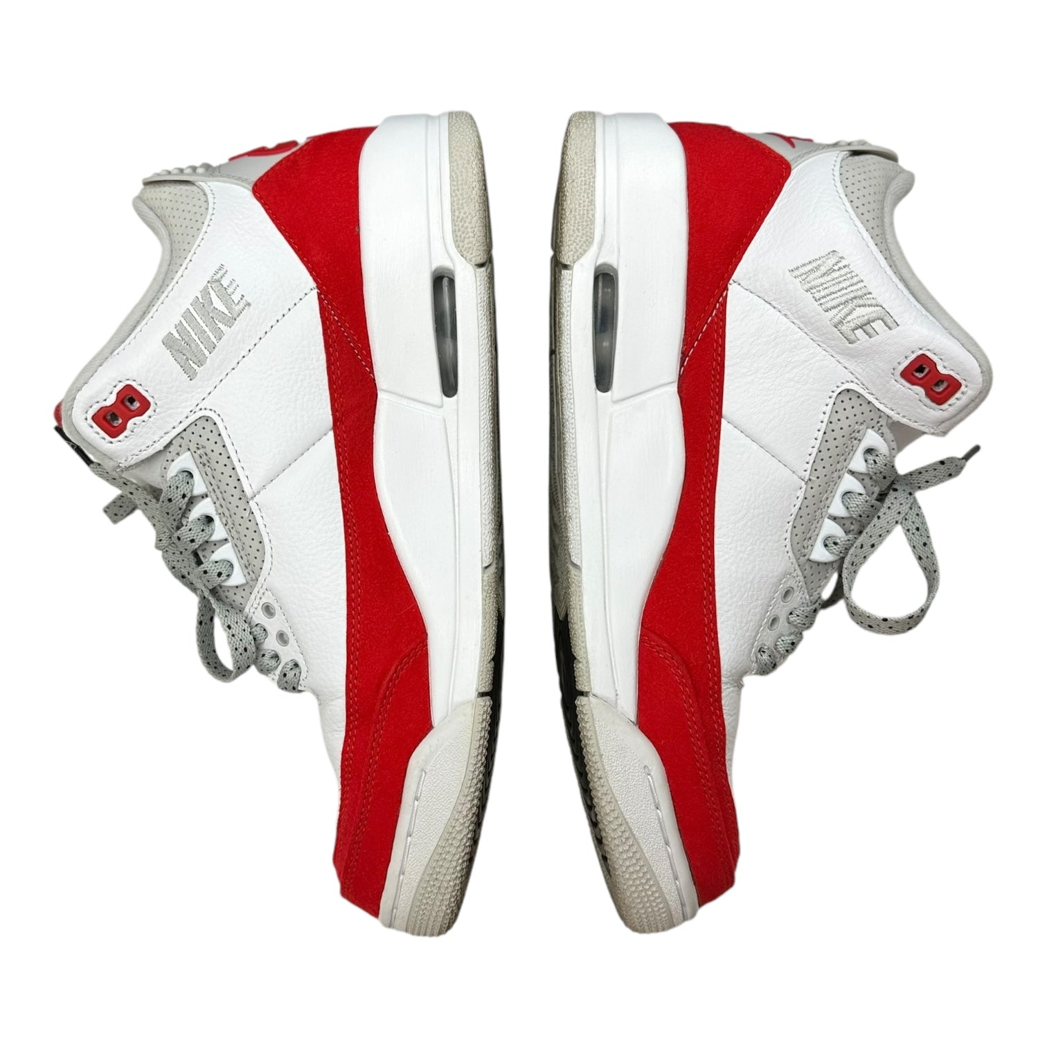 Jordan 3 Retro Tinker White University Red (Used)