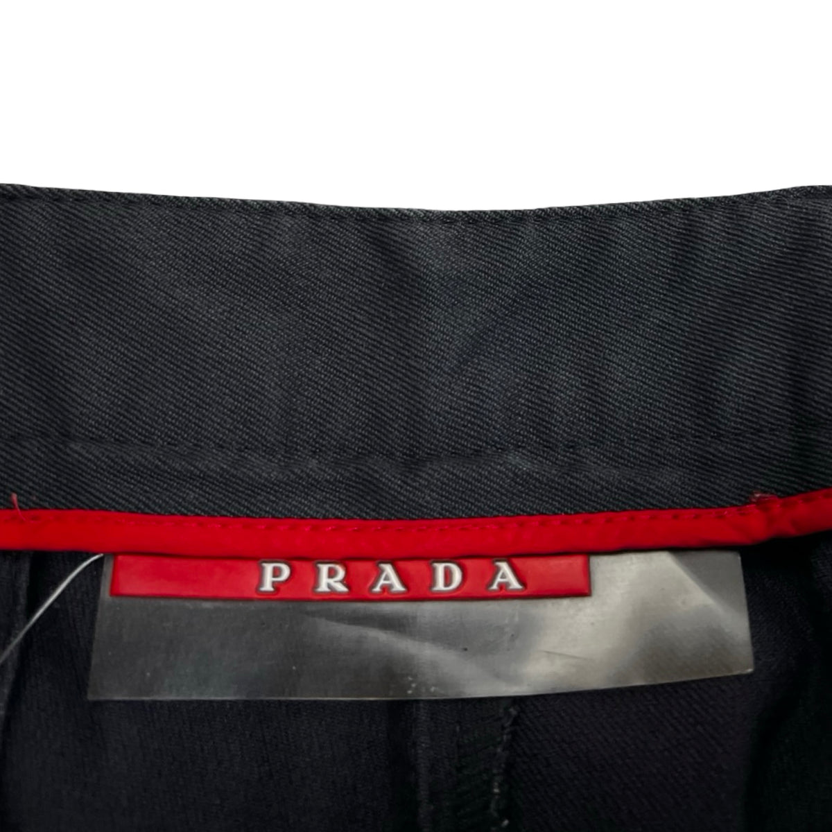 Prada Technical Nylon Sport Trousers Black