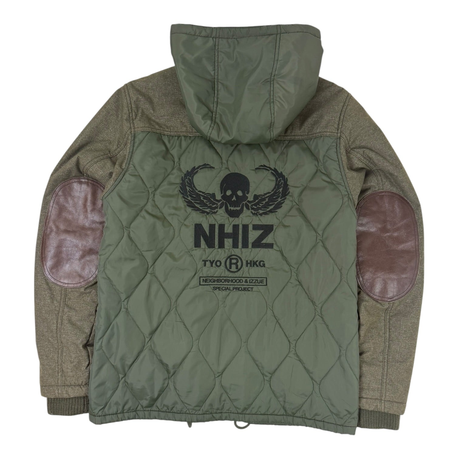 Neighborhood x Izzue Multi Pocket Hybrid Jacket Green