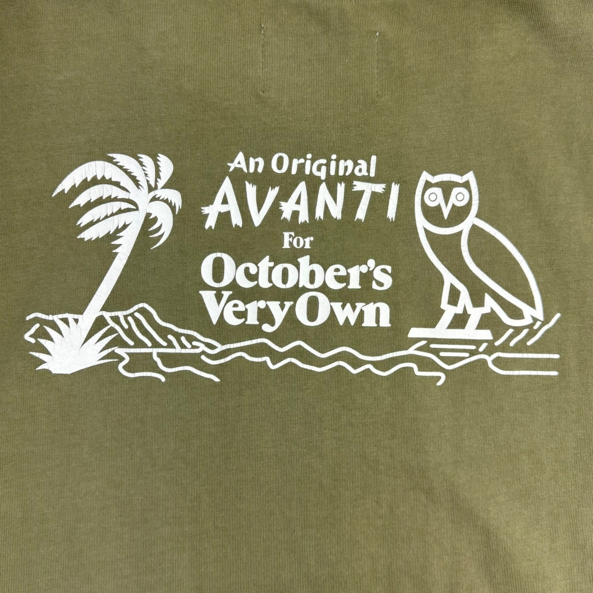 OVO X Avanti Tiger Tee Green