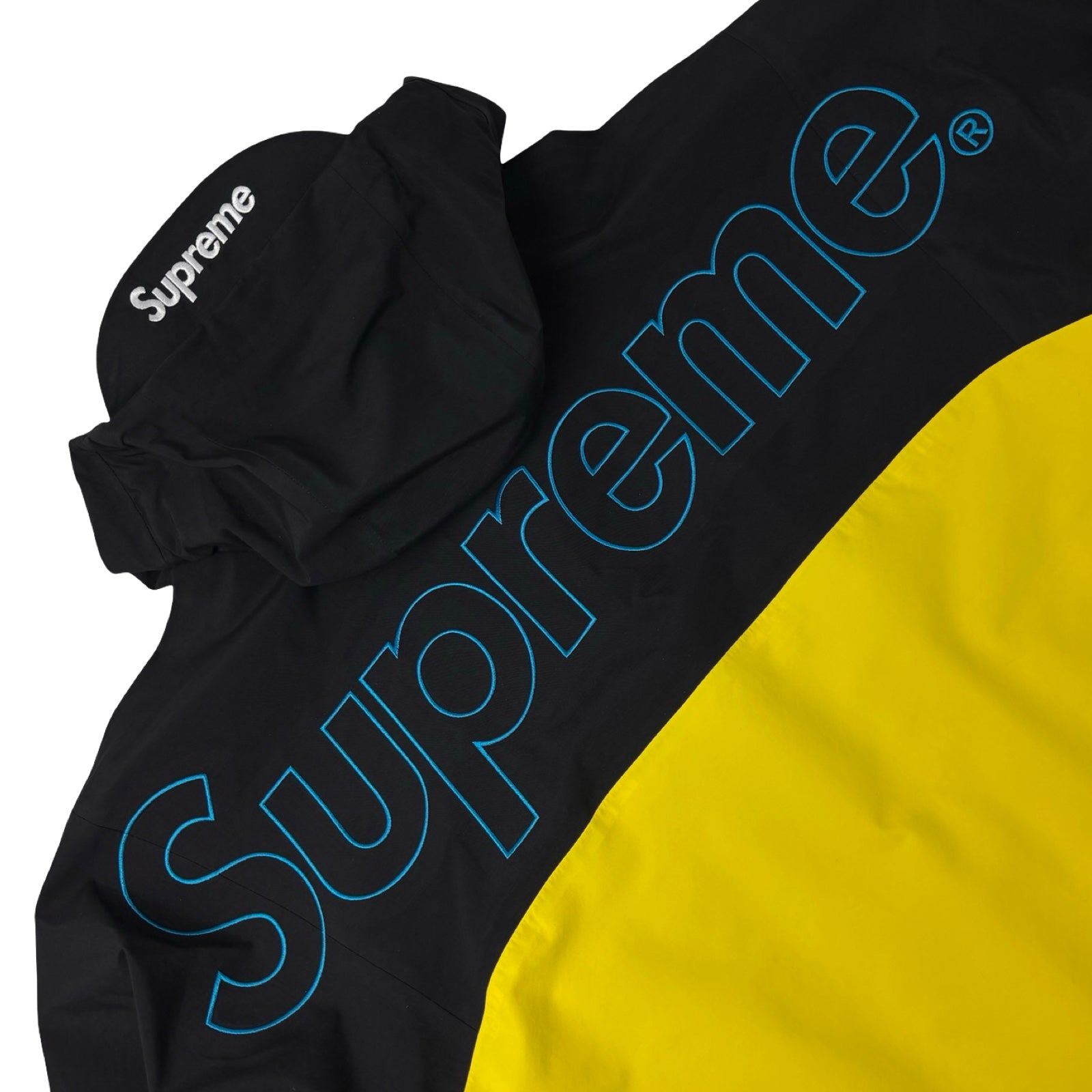Supreme x The North Face Taped Seam Shell Jacket Yellow