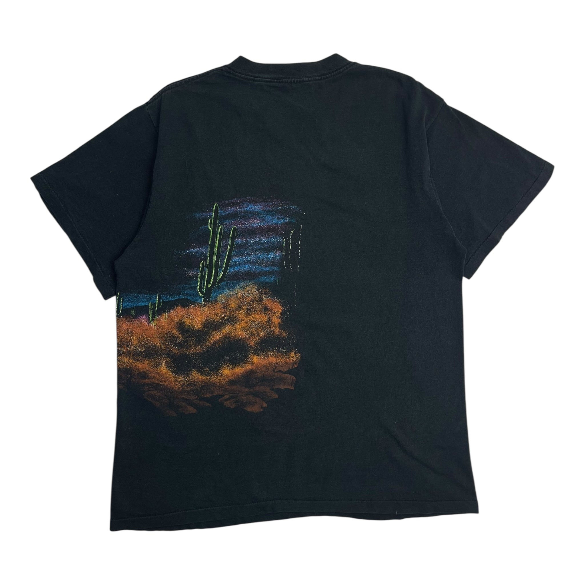 Vintage Horse Wrap Around T-Shirt Black