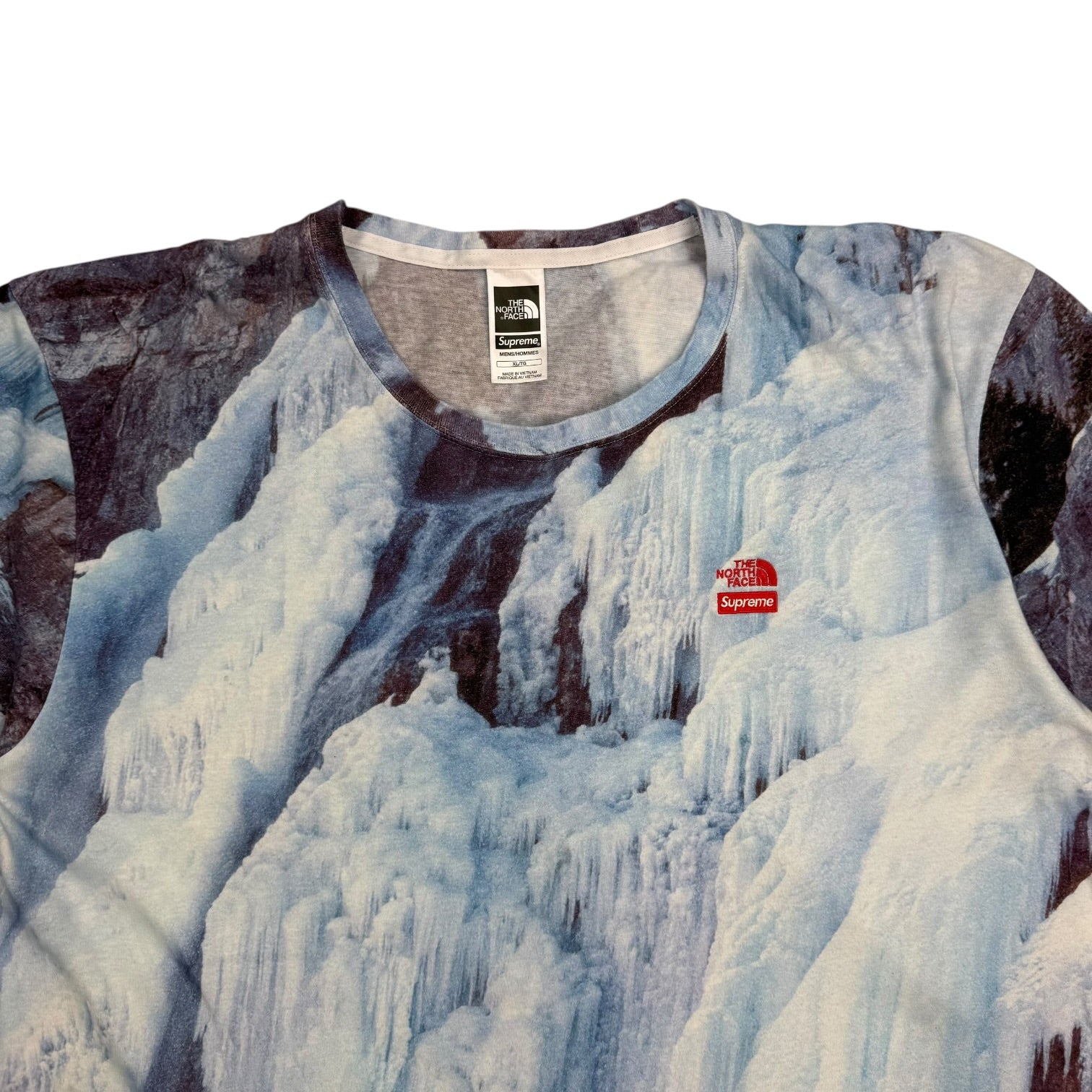 Supreme x The North Face Ice Climb Tee Blue