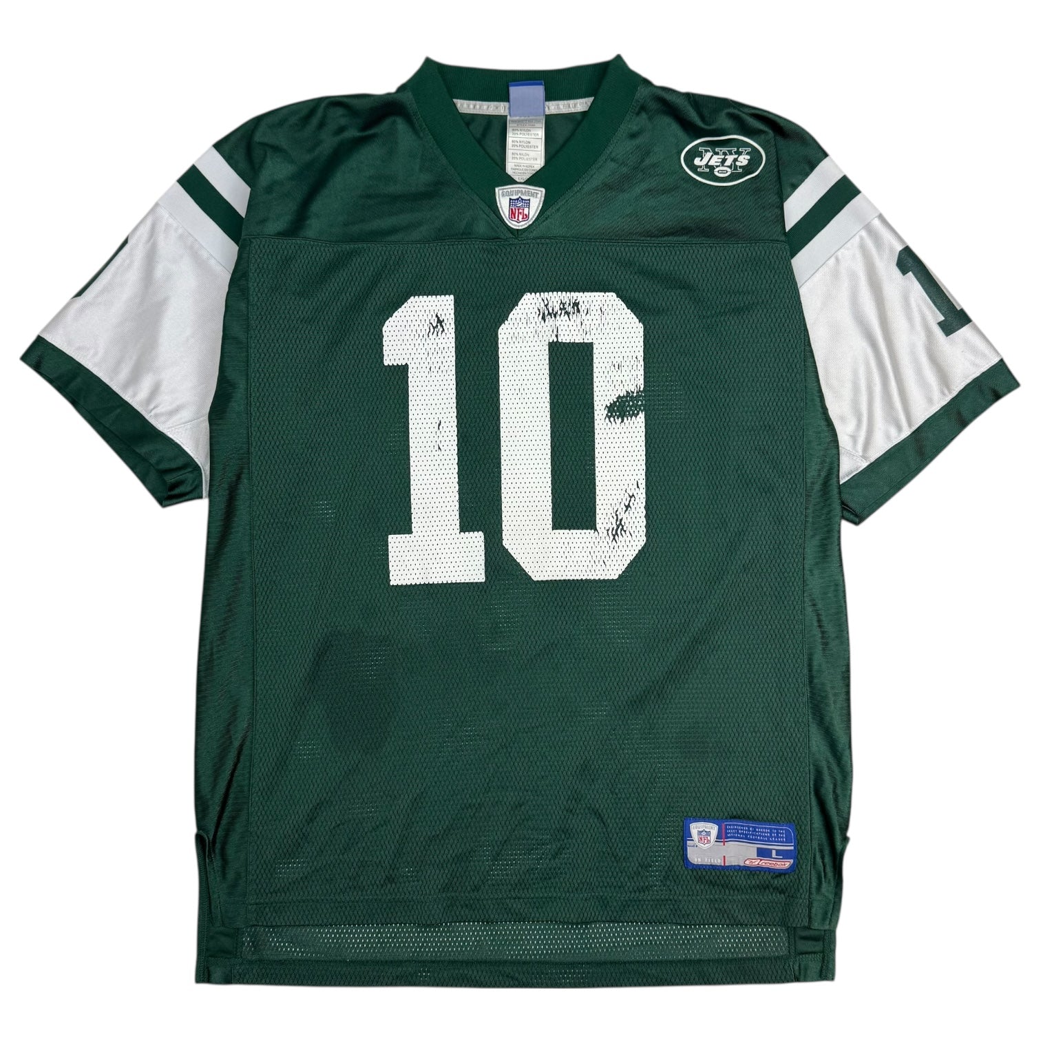 Vintage Reebok New York Jets Chad Pennington Home Jersey Green/White
