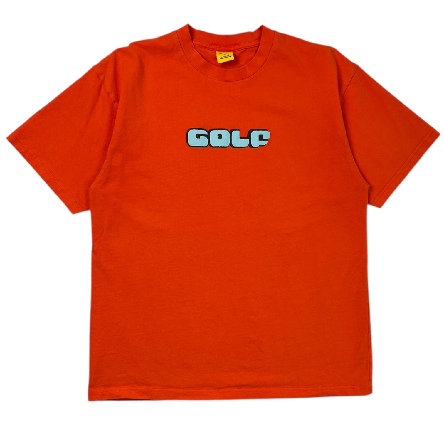 Golf Wang Center Spellout T-Shirt Orange