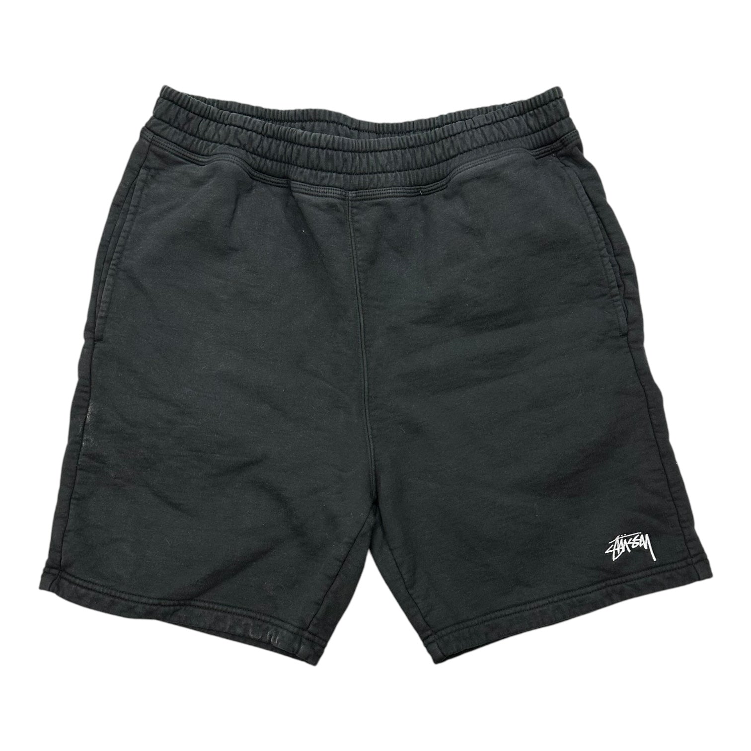 Stussy Stock Logo Shorts Black