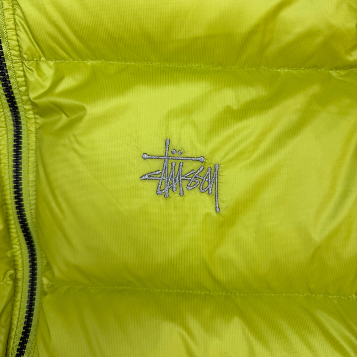 Stussy Micro Ripstop Down Parka Lime