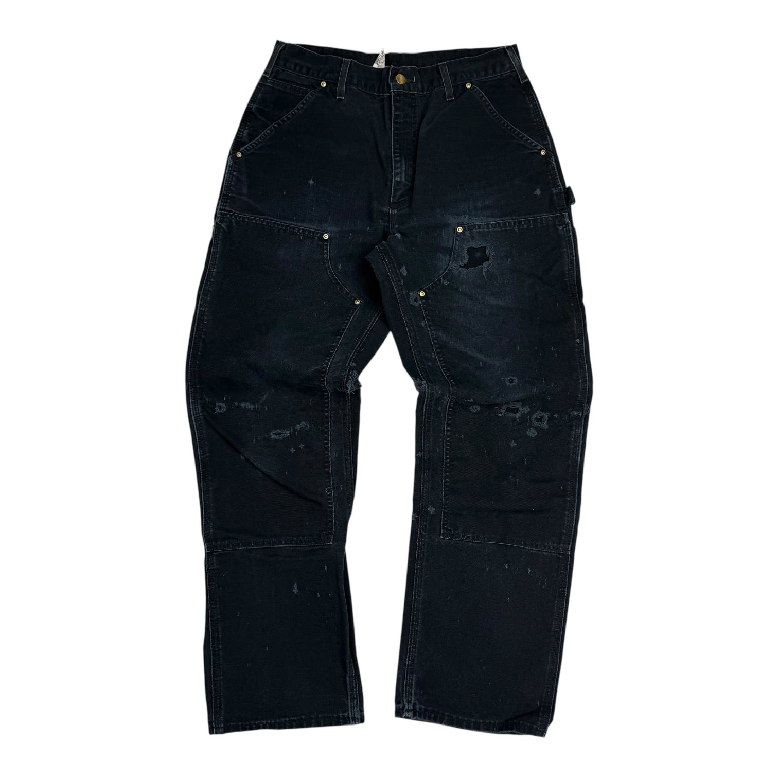 Vintage Carhartt Double Knee Pants Black