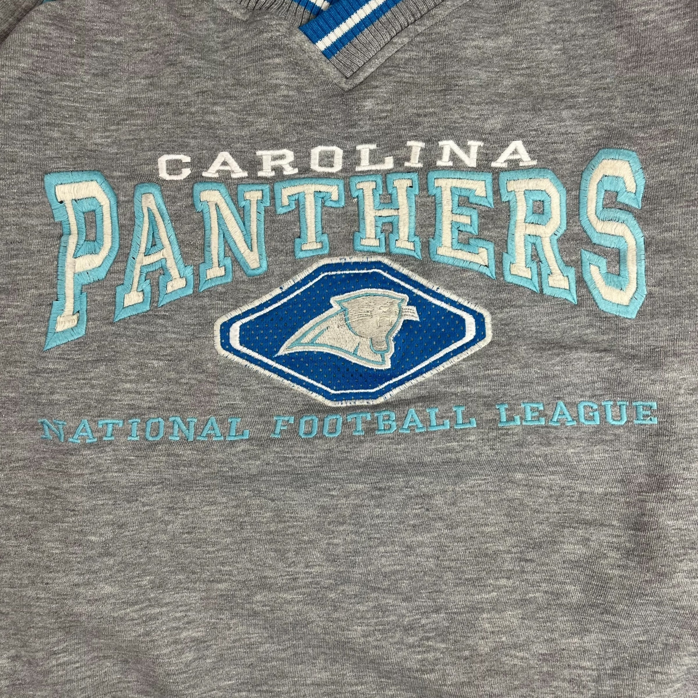 Vintage Carolina Panthers Crewneck Grey