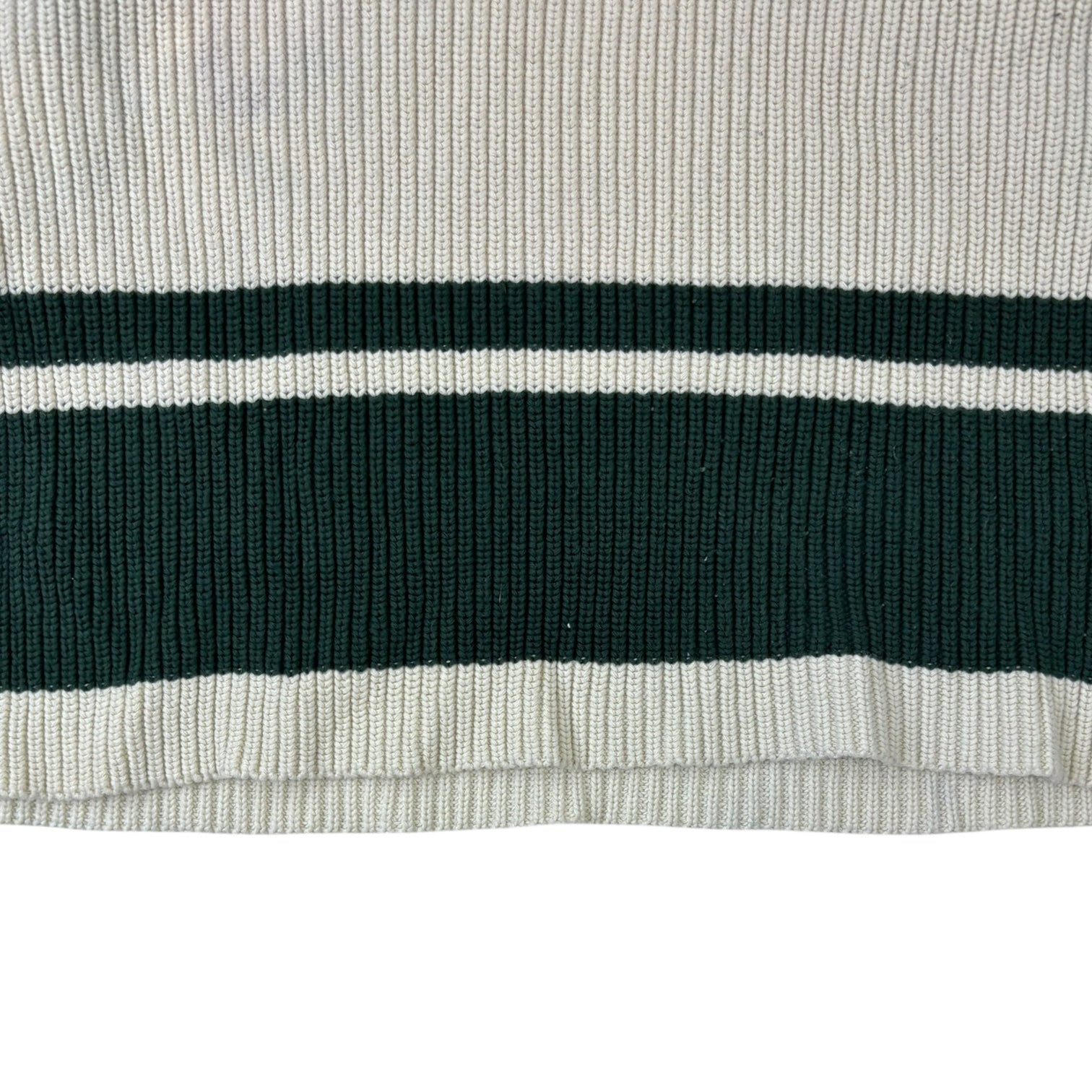 Stussy Knit Athletic Sweater Natural