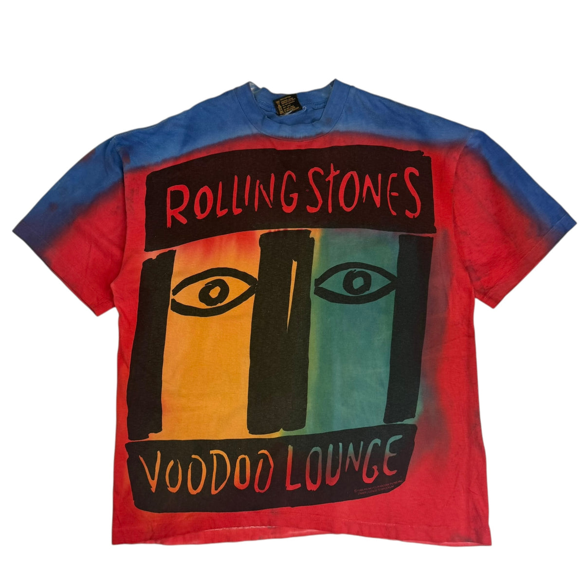 1994 The Rolling Stones Voodoo Lounge Tee Tie Dye