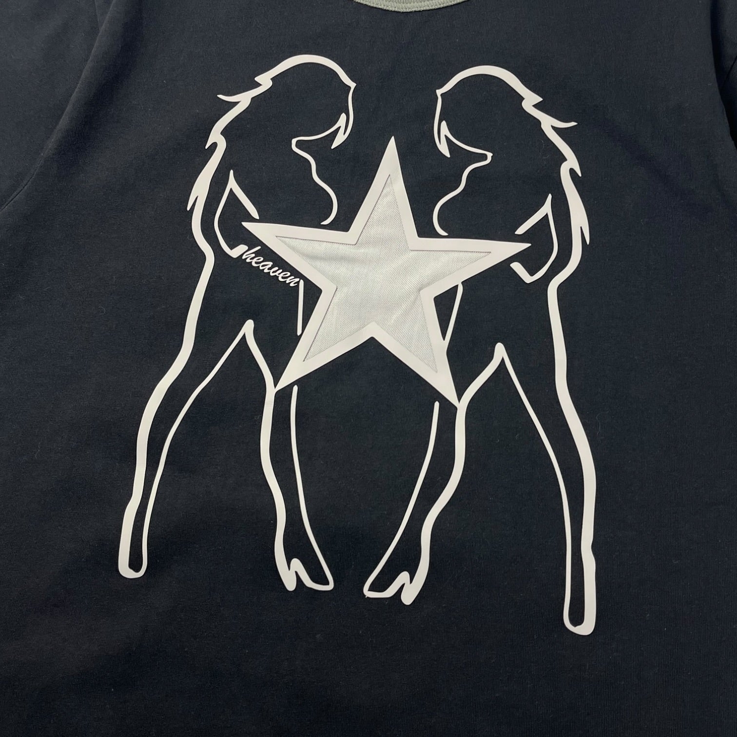 Heaven By Marc Jacobs Mesh Star Girl T-Shirt