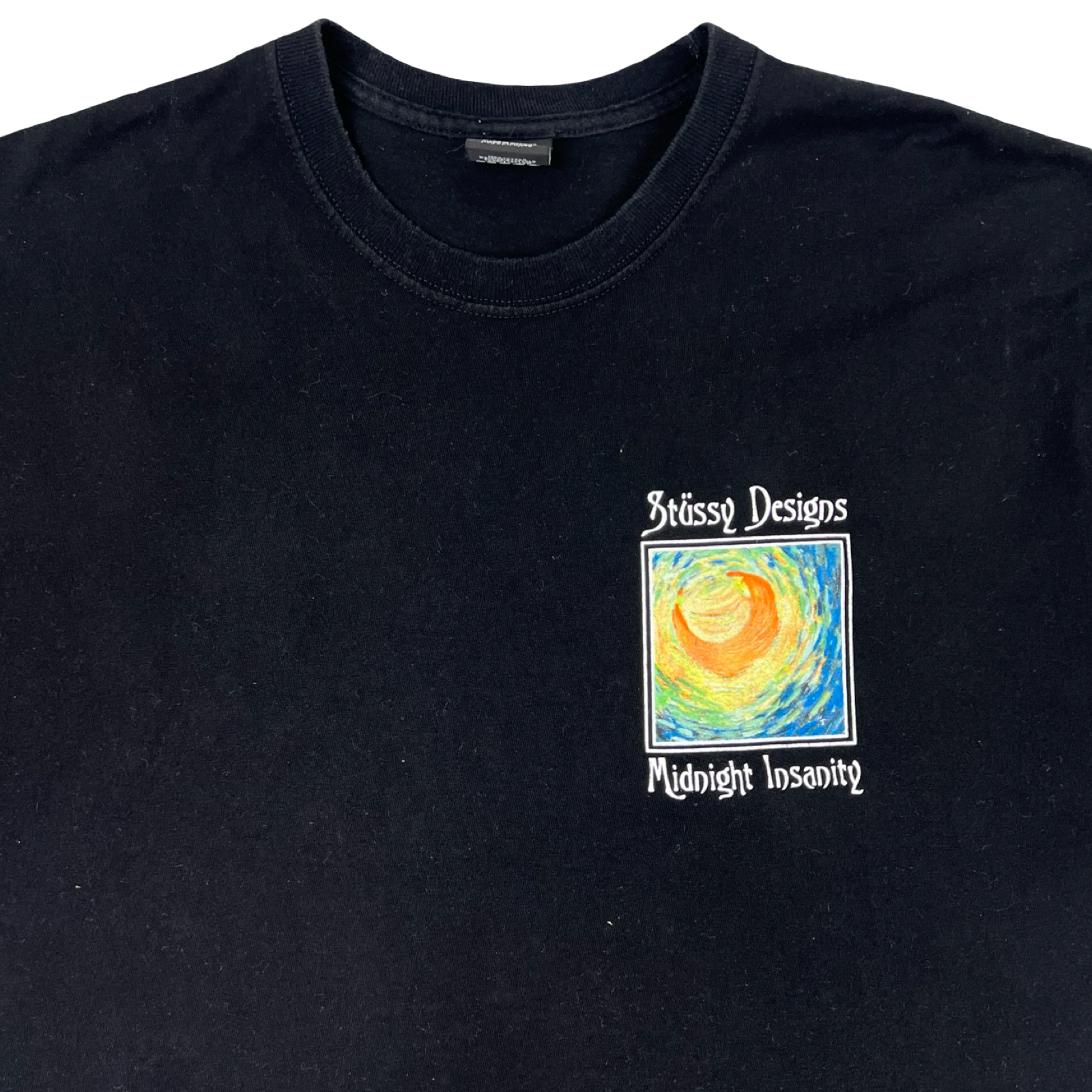 Stussy “Midnight Insanity” T-Shirt Black