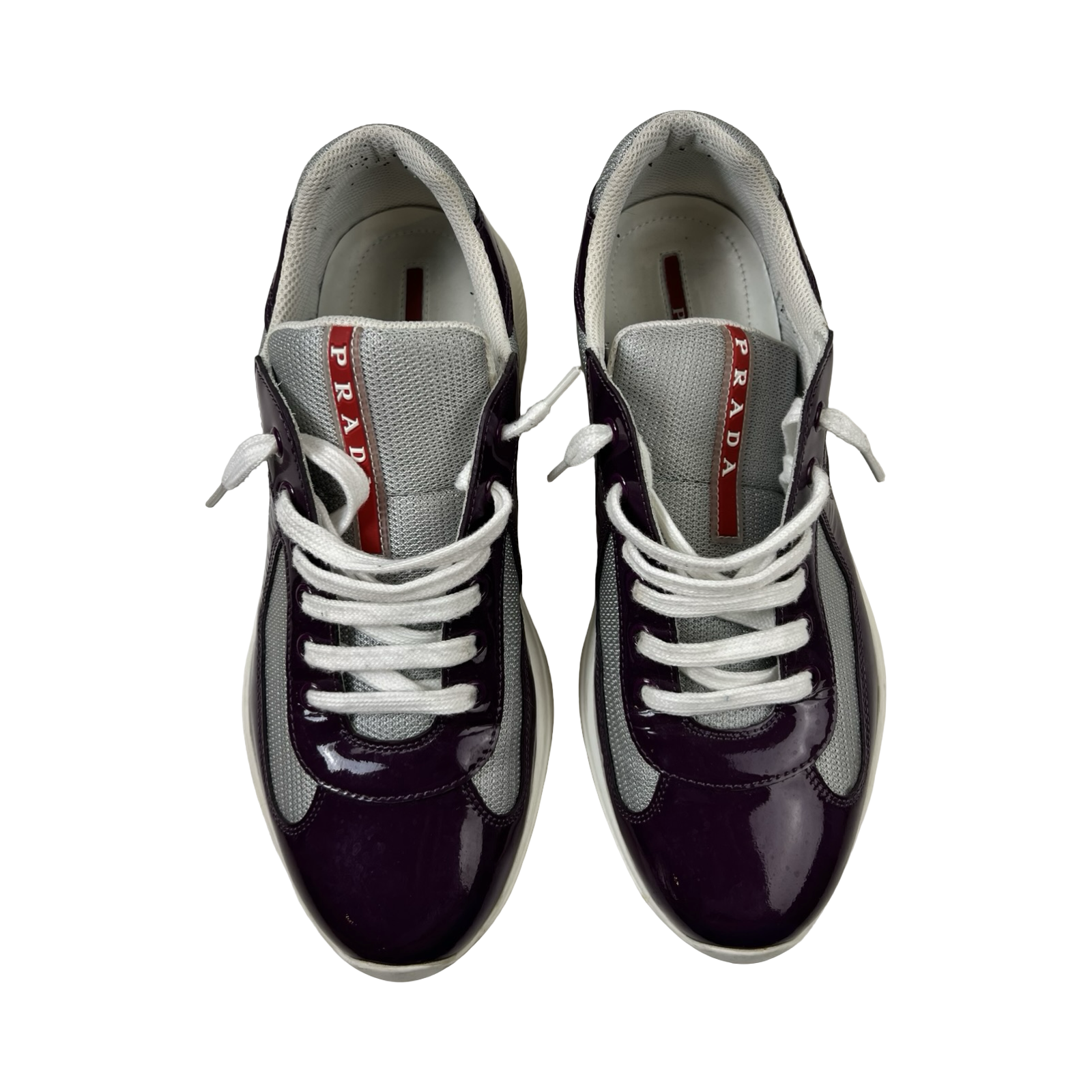 Prada America's Cup Biker Fabric Sneakers (Used)