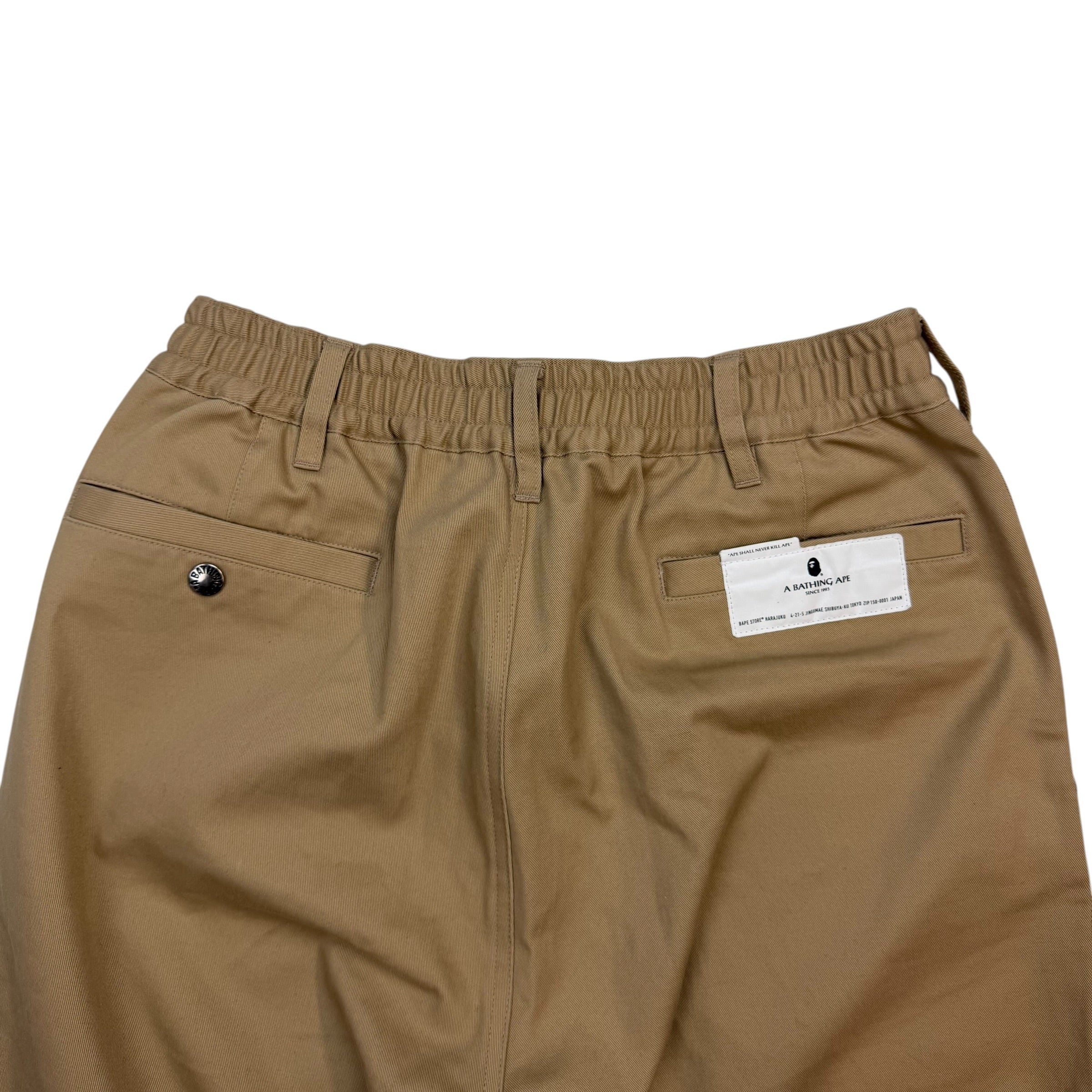 A Bathing Ape BAPE Chino Pants Khaki