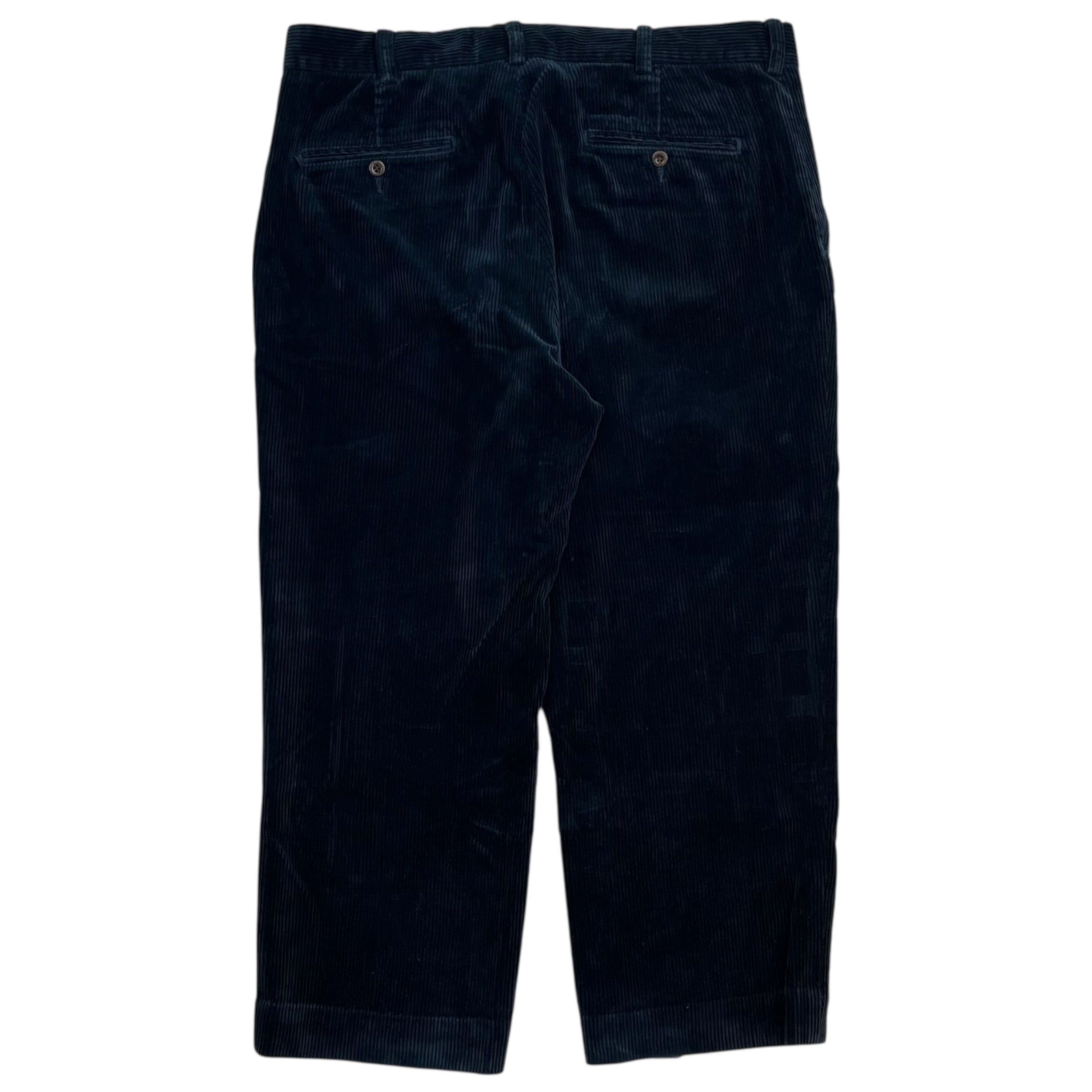 Vintage Ralph Lauren Polo Preston Corduroy Pants Navy Blue