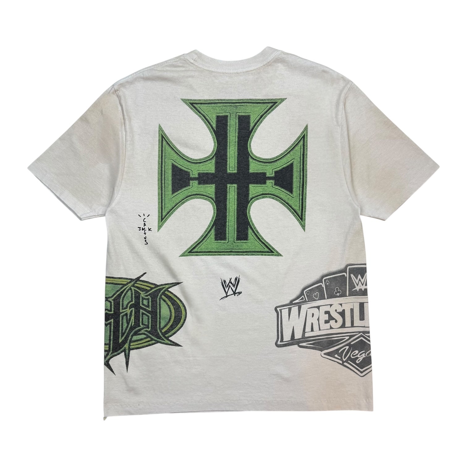 Travis Scott x WWE The Game Triple H Tee Cream