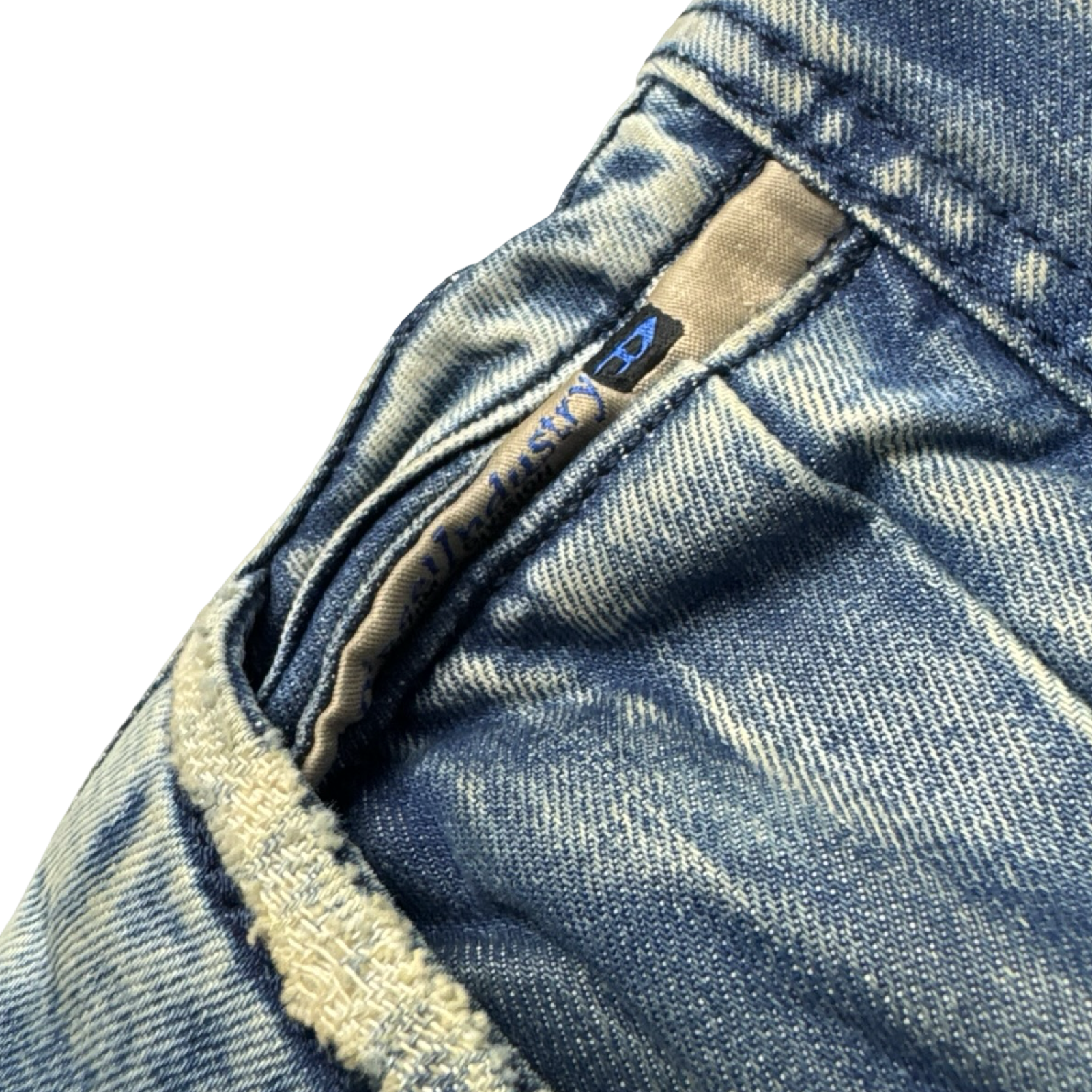Diesel Black Label Denim Bottoms Acid Blue