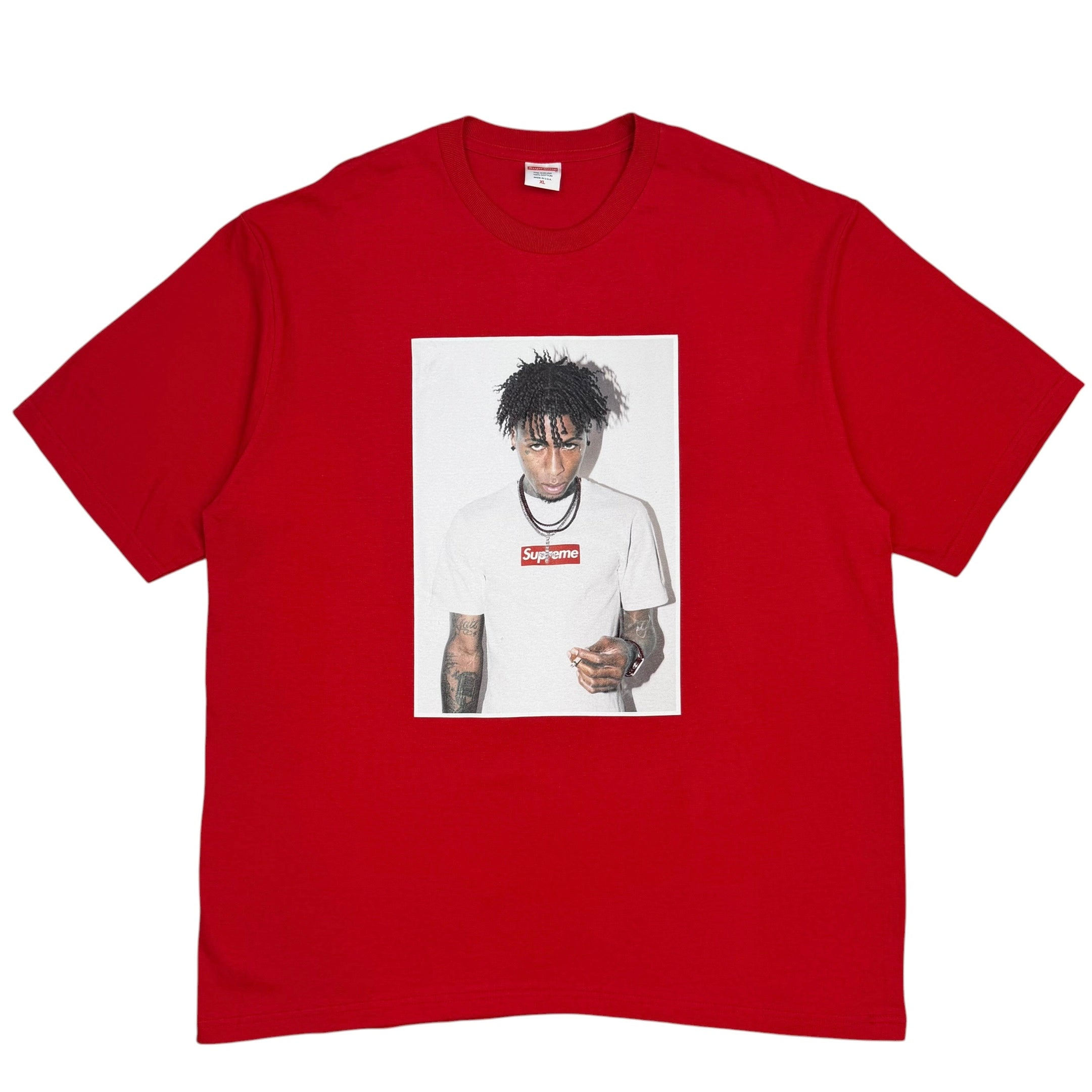 Supreme NBA Youngboy Photo Tee Red