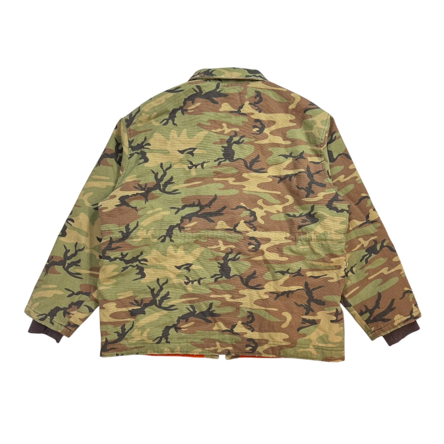 Vintage Camo Zip Up Jacket