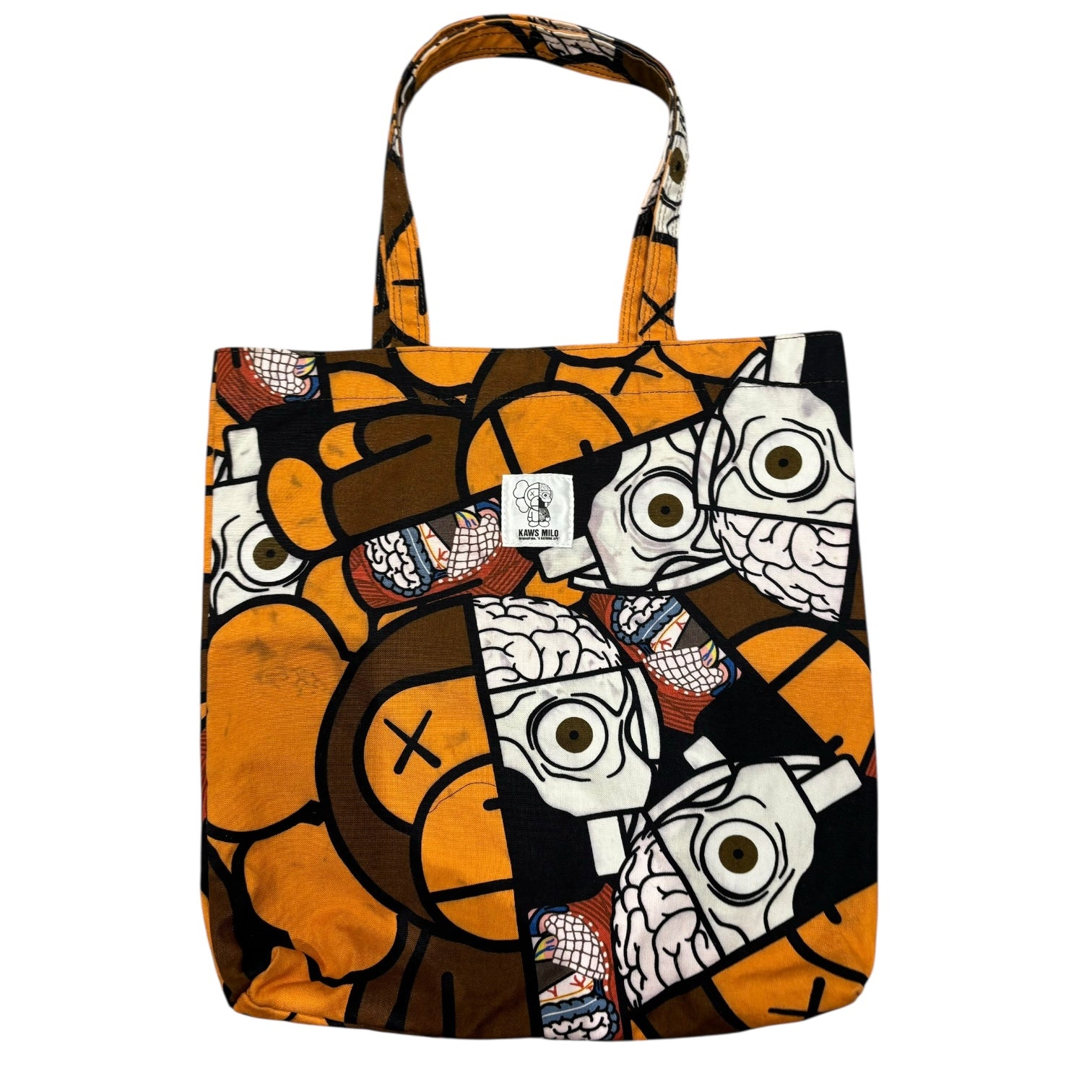 KAWS Original Fake x MILO BAPE Tote Bag