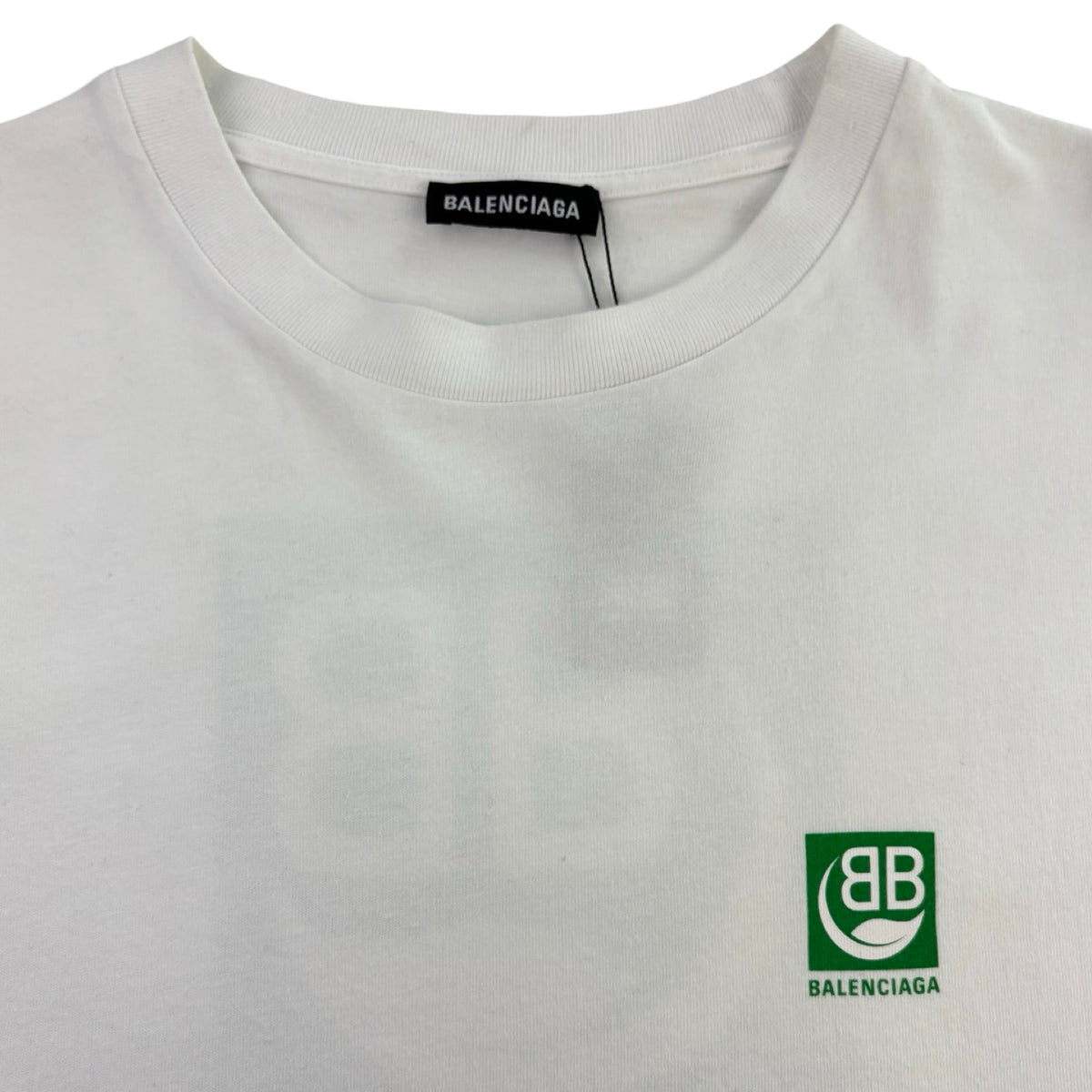 Balenciaga Eco Logo T-Shirt White