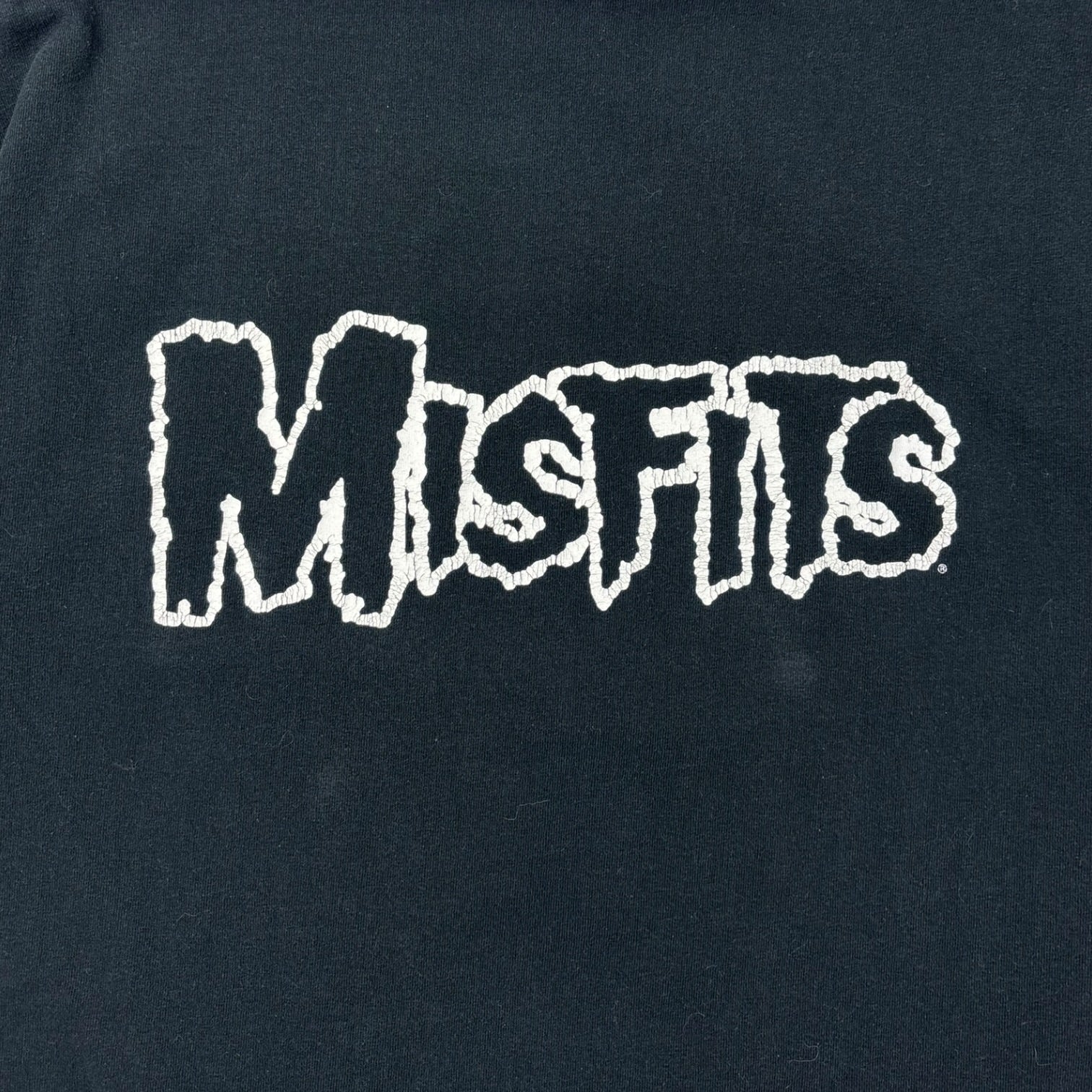 2004 Misfits Big Crimson Ghost T-Shirt Black