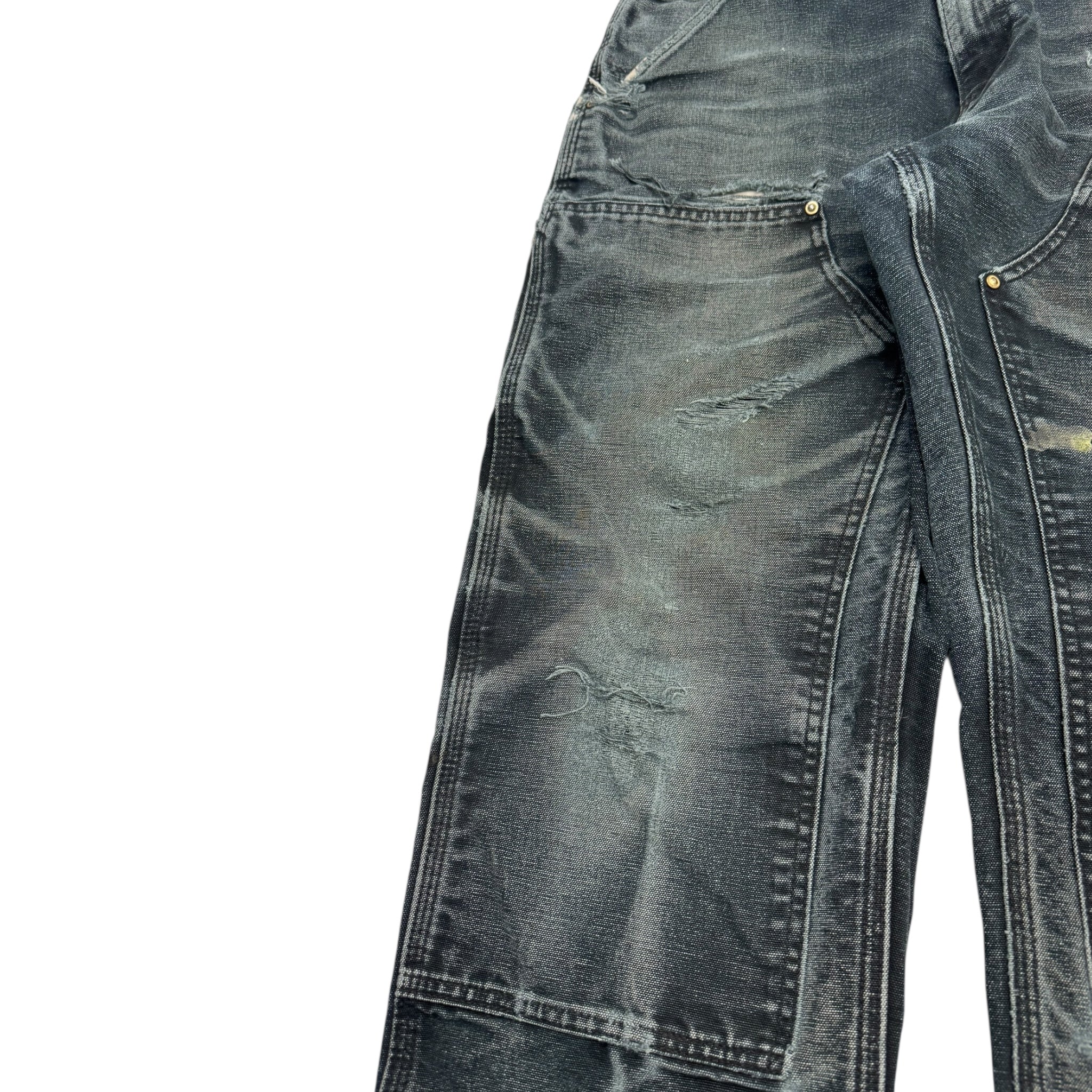 Carhartt Double Knee Work Pant Distressed Fest