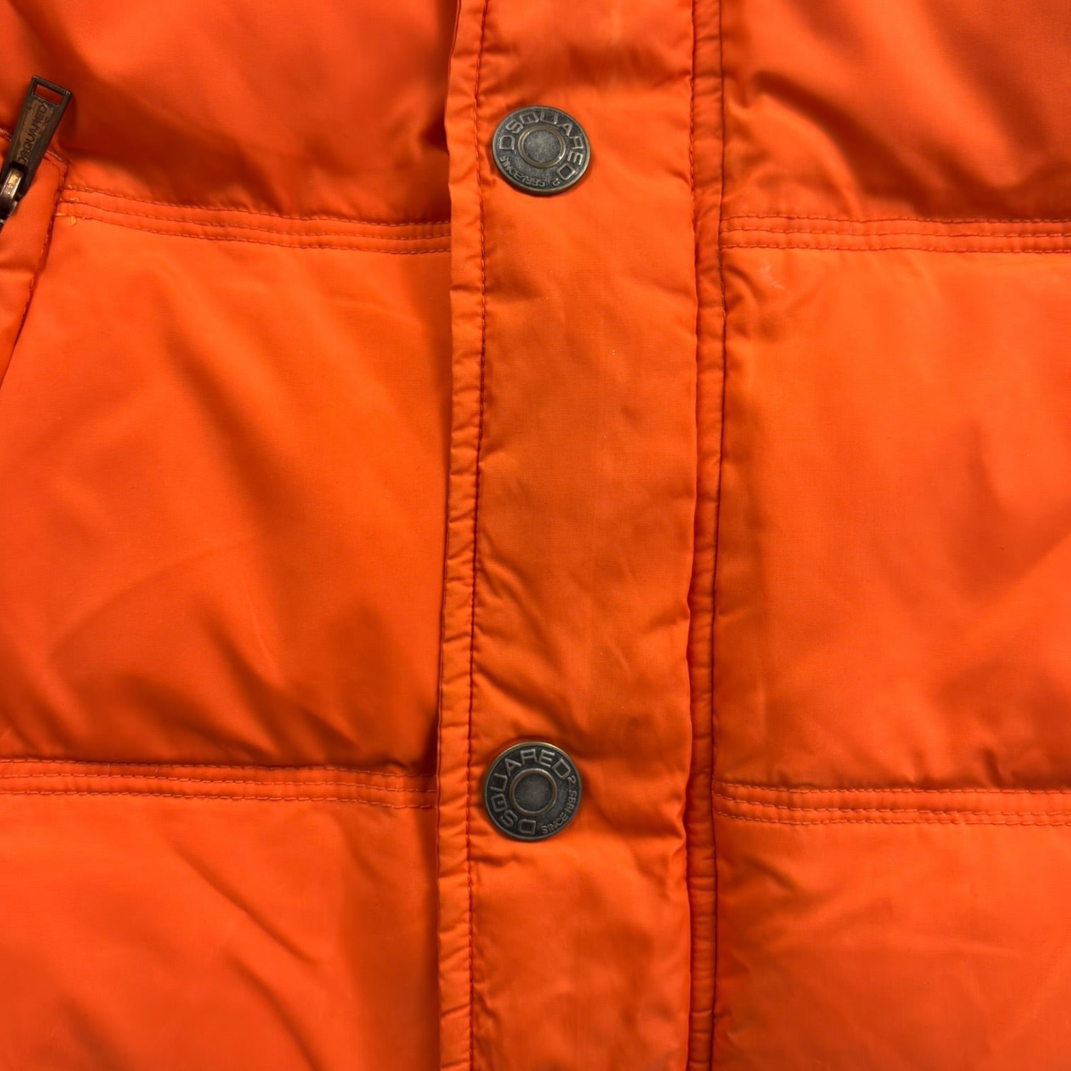 (W) Dsquared2 Puffer Jacket Orange