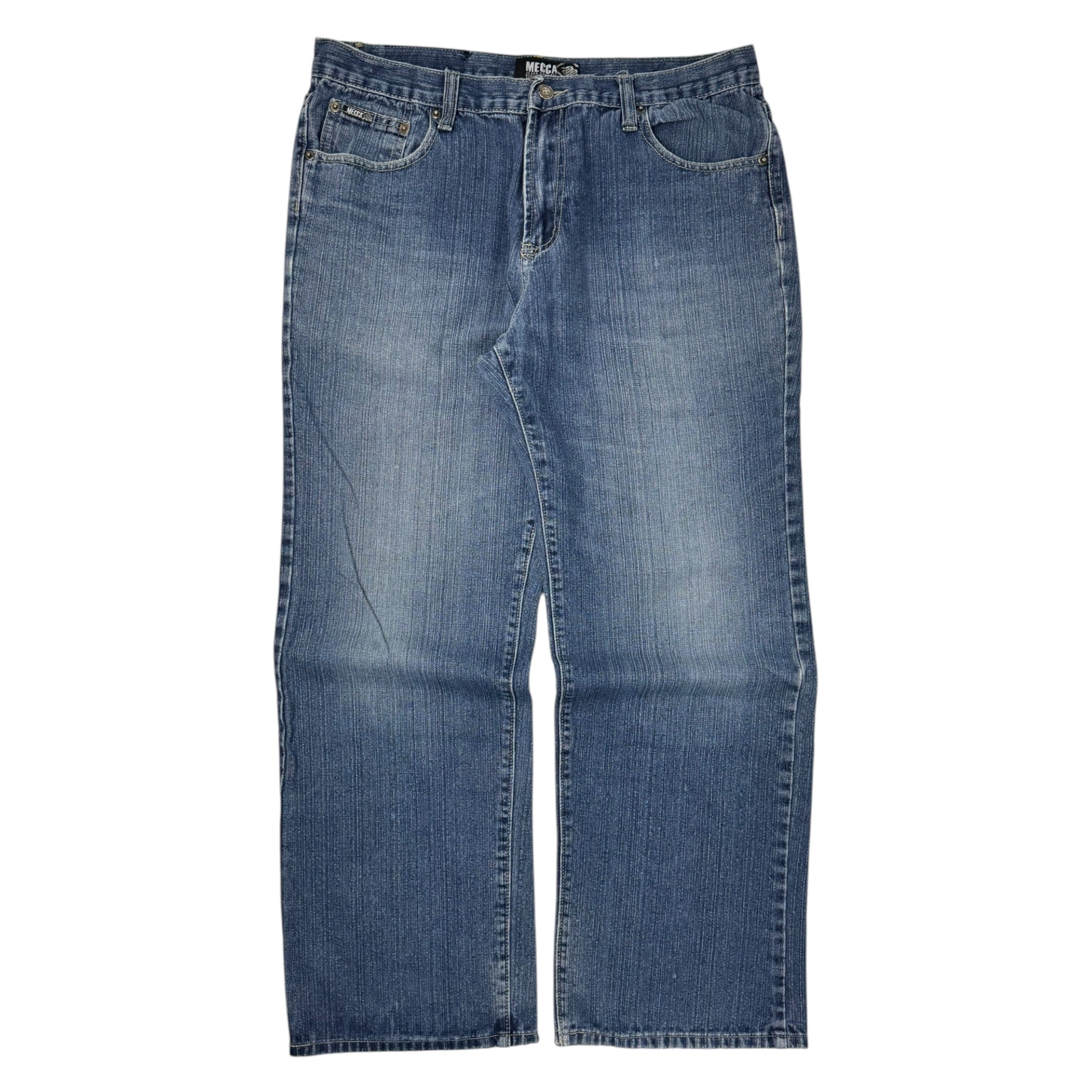 Vintage Y2K MECCA Baggy Denim Medium Indigo