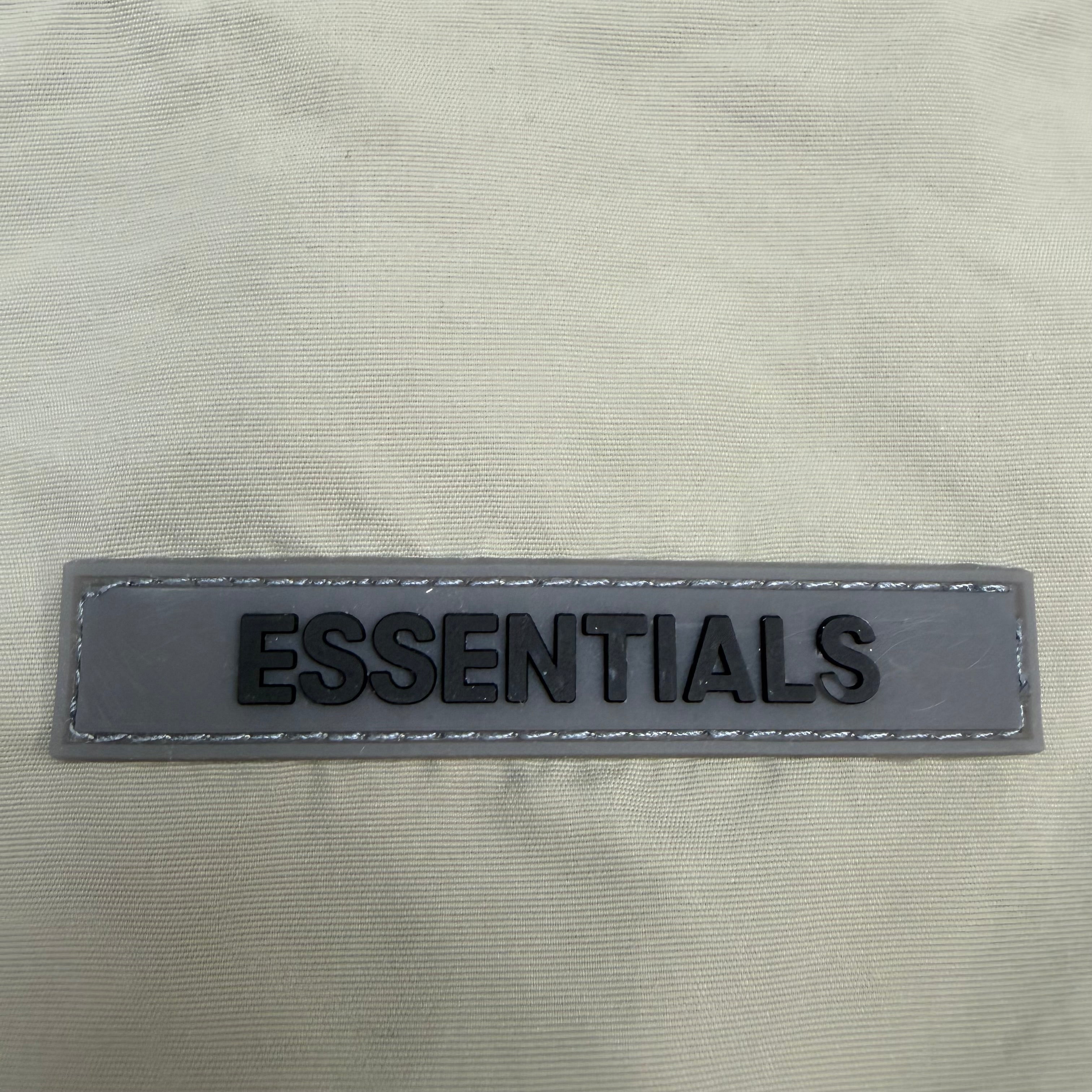 Fear Of God Essentials Half Zip Track Jacket Tan