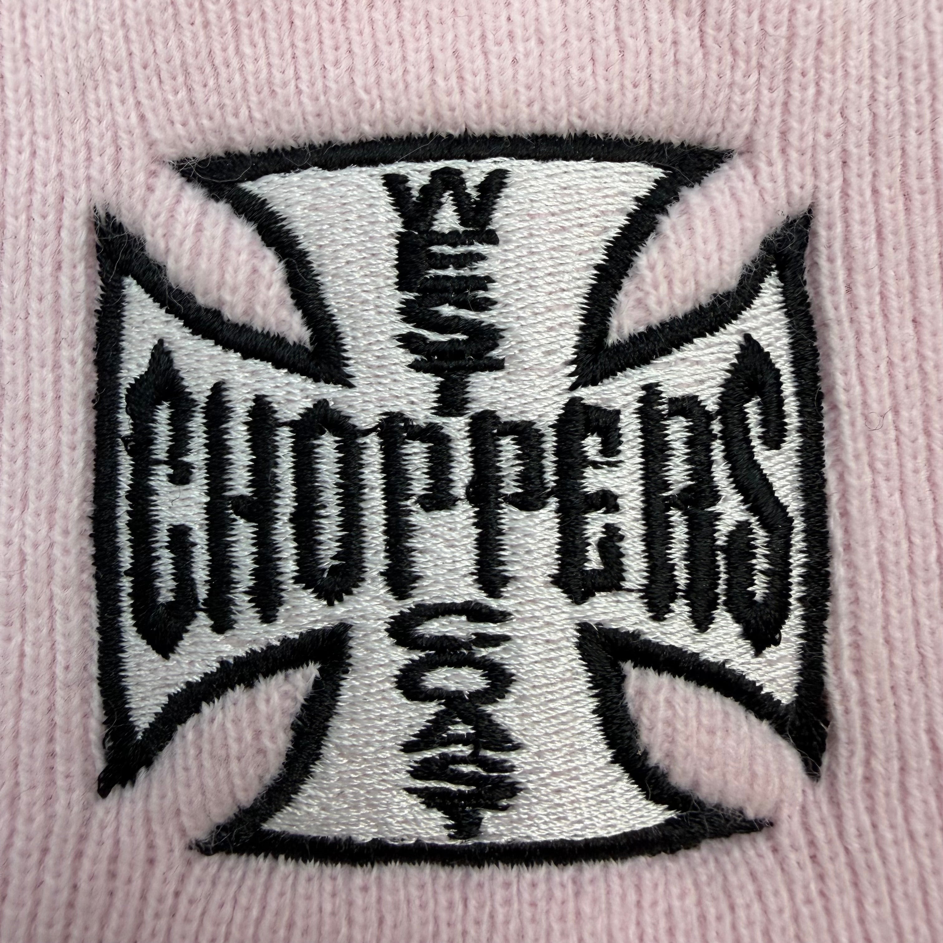 Vintage West Coast Choppers Beanie Pink