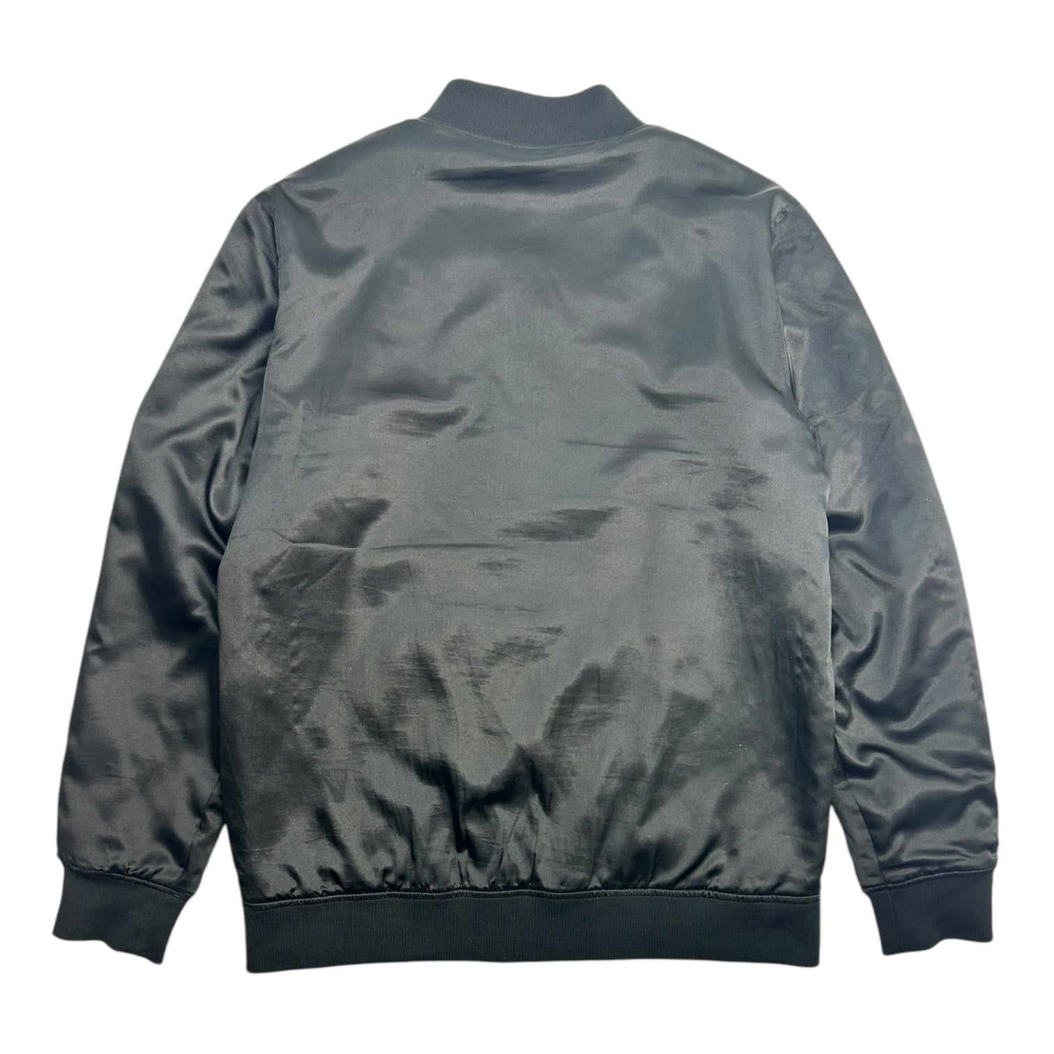 Stussy Satin Bomber Jacket Black