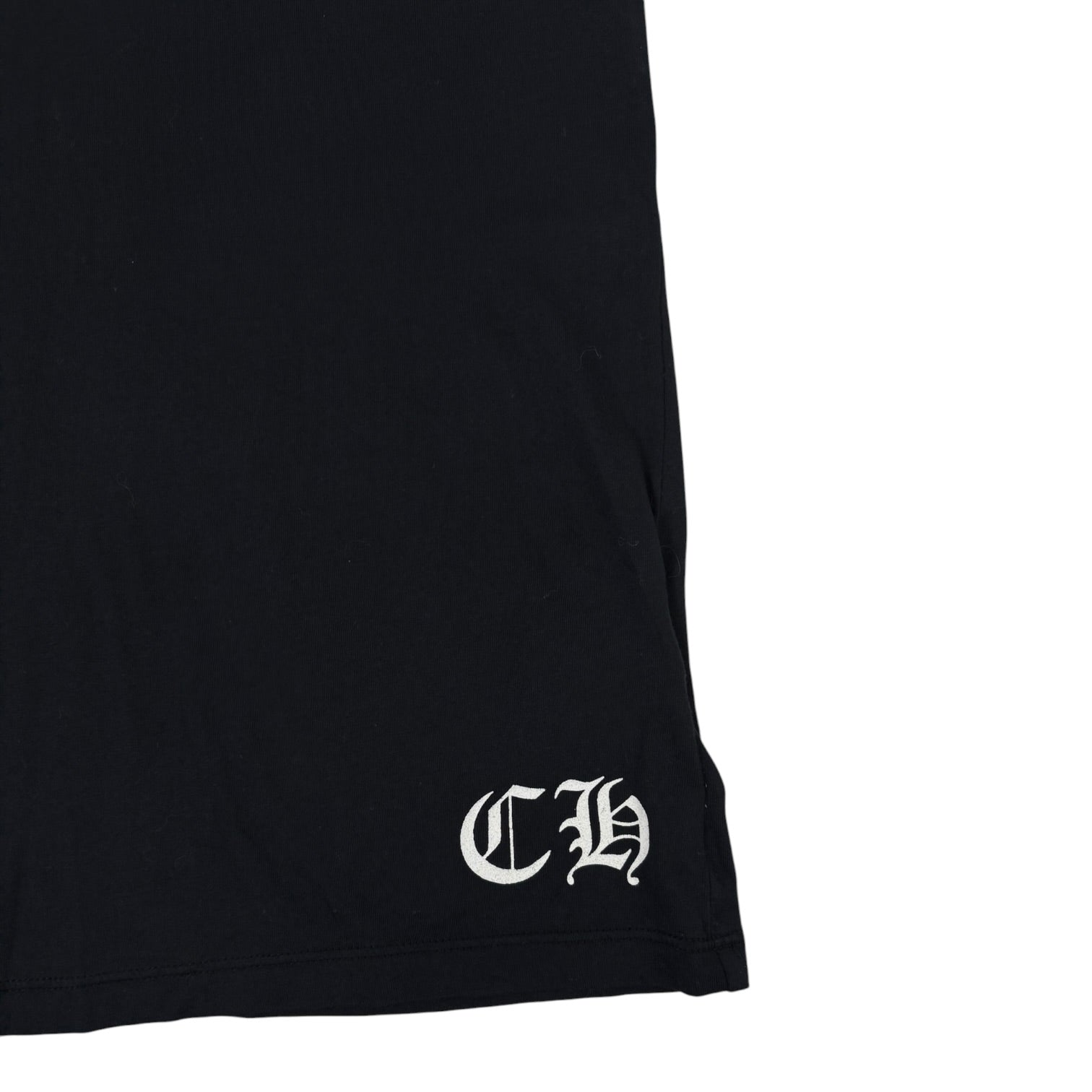 (W) Chrome Hearts Fleur De Lis Side T Bar Tee Black