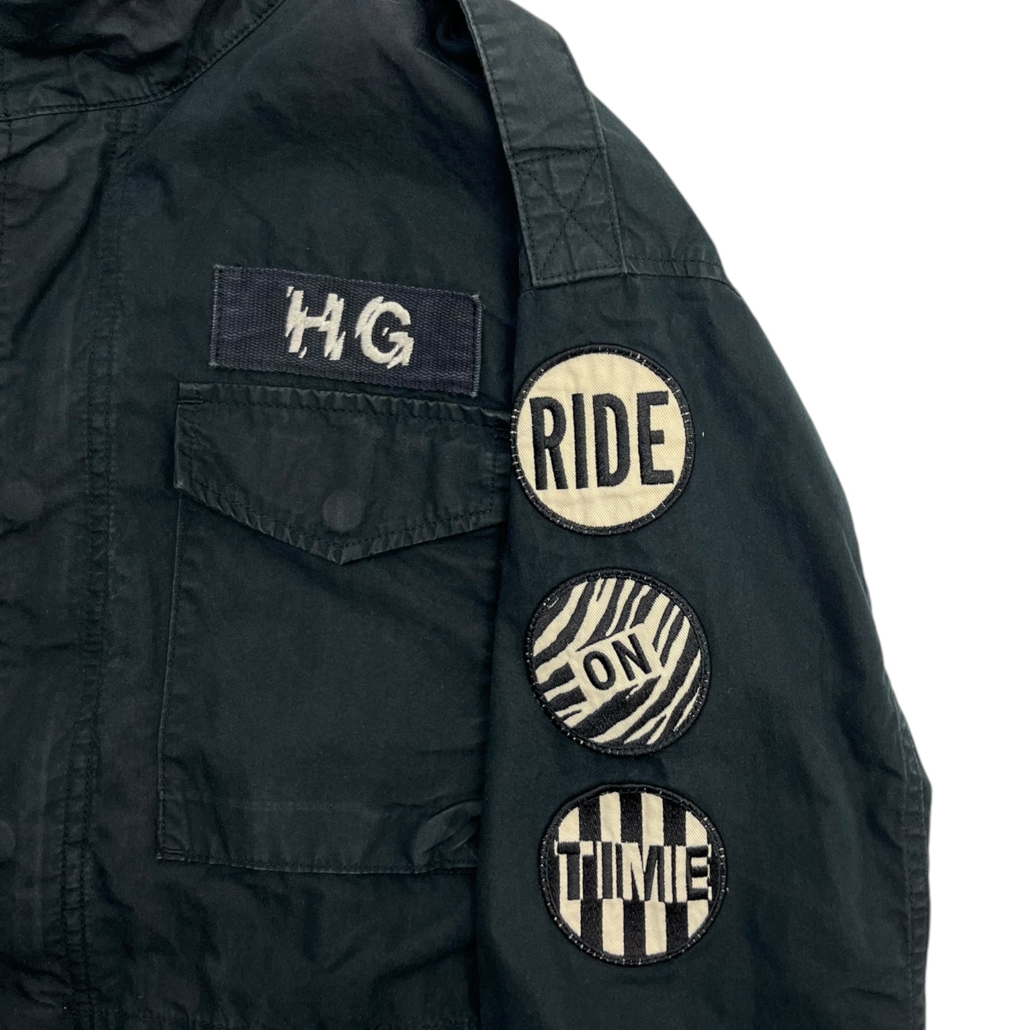 Hysteric Glamour Field Patch Jacket Black