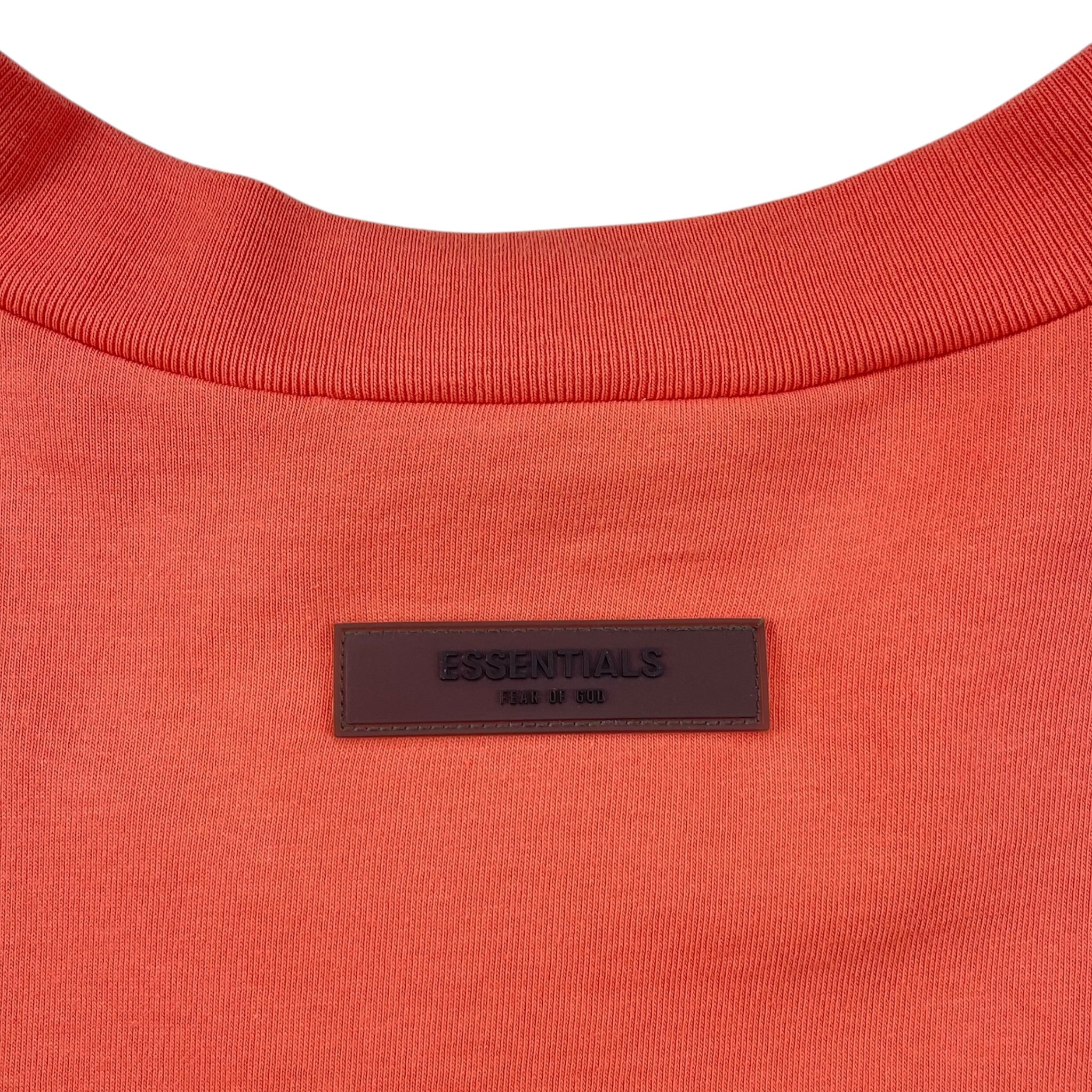 Fear of God Essentials Crewneck T-Shirt Coral