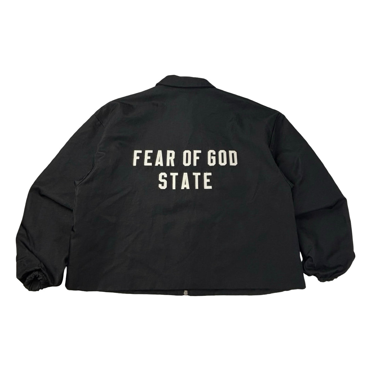 Fear Of God Essentials Textured Nylon Trucker Jacket