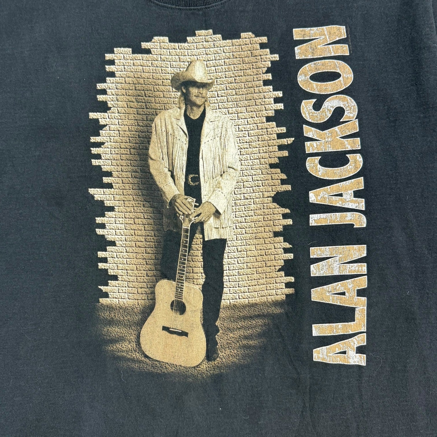 1996 Alan Jackson Tour Tee Black