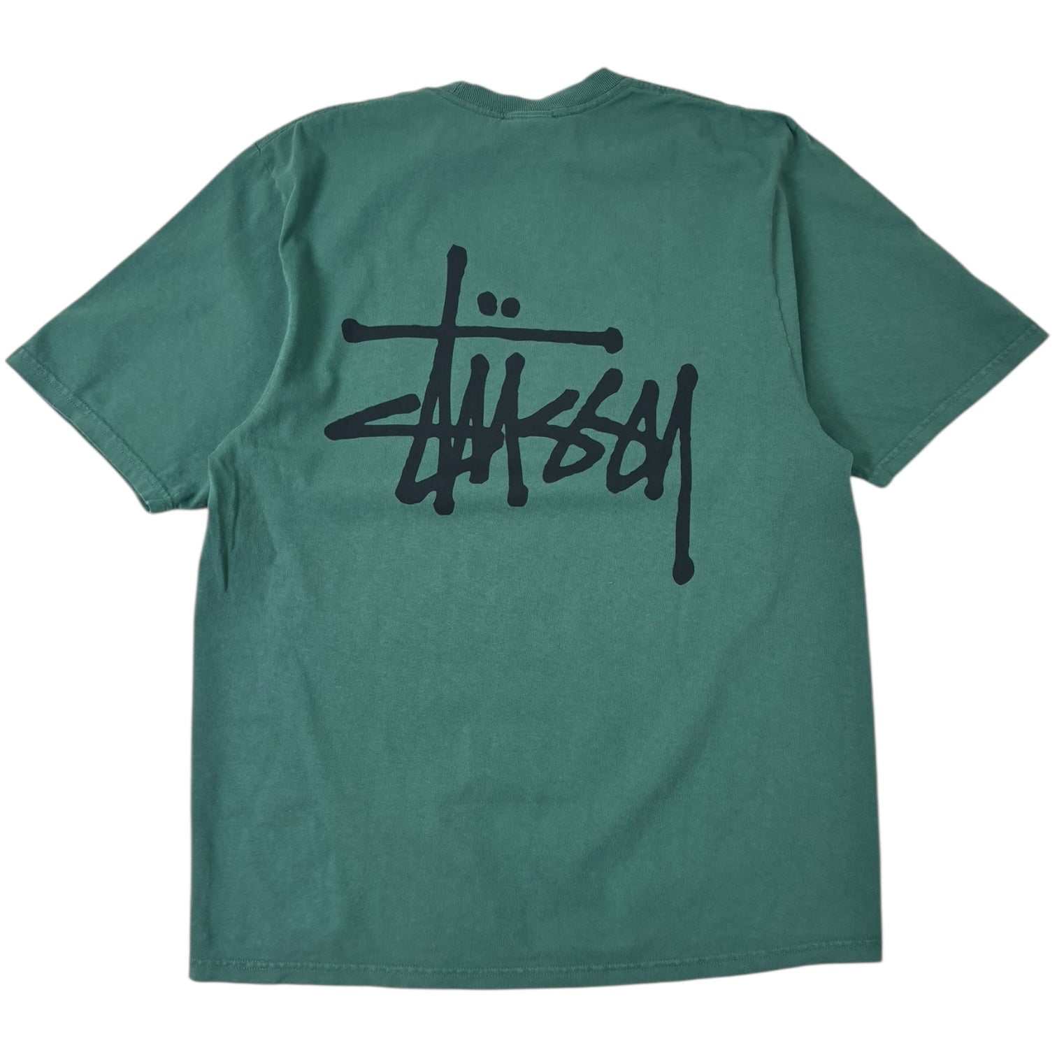 Stussy Basic Pigment Dyed T-Shirt Pine