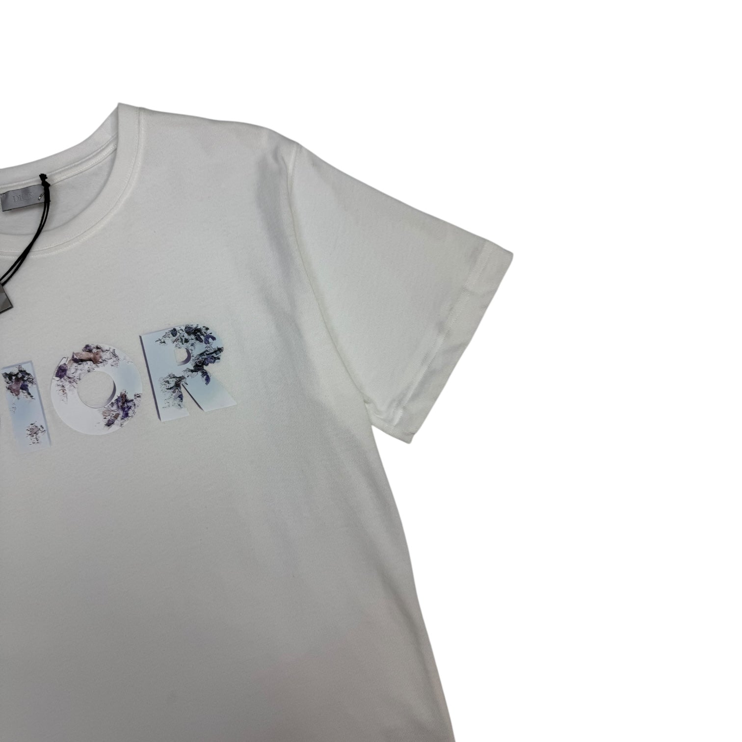 Dior x Daniel Arsham Eroded Logo T-Shirt White