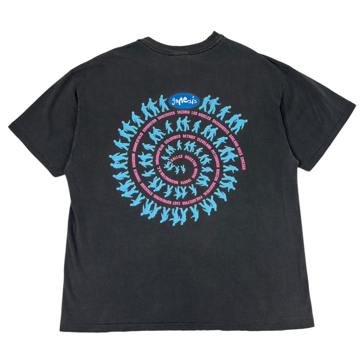 Vintage 1992 Genesis “We Can’t Dance” World Tour T-Shirt Black