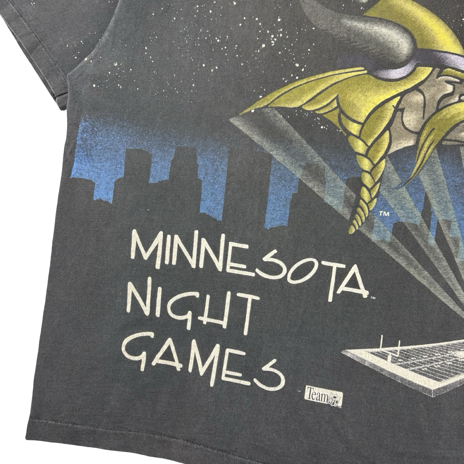 Vintage Minnesota Vikings "Night Games" Starter T-Shirt
