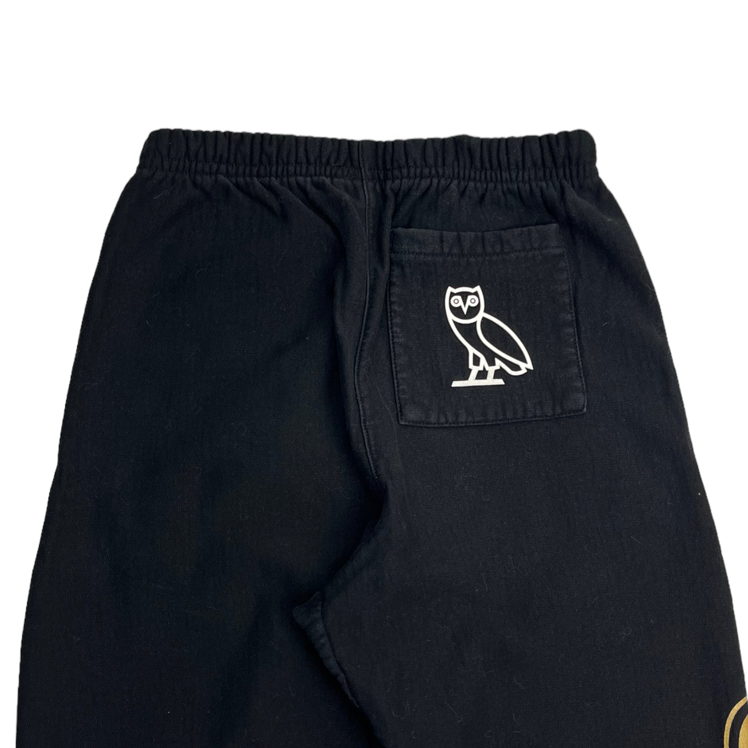 OVO Toronto Raptors Gold Claw Sweatpants Black