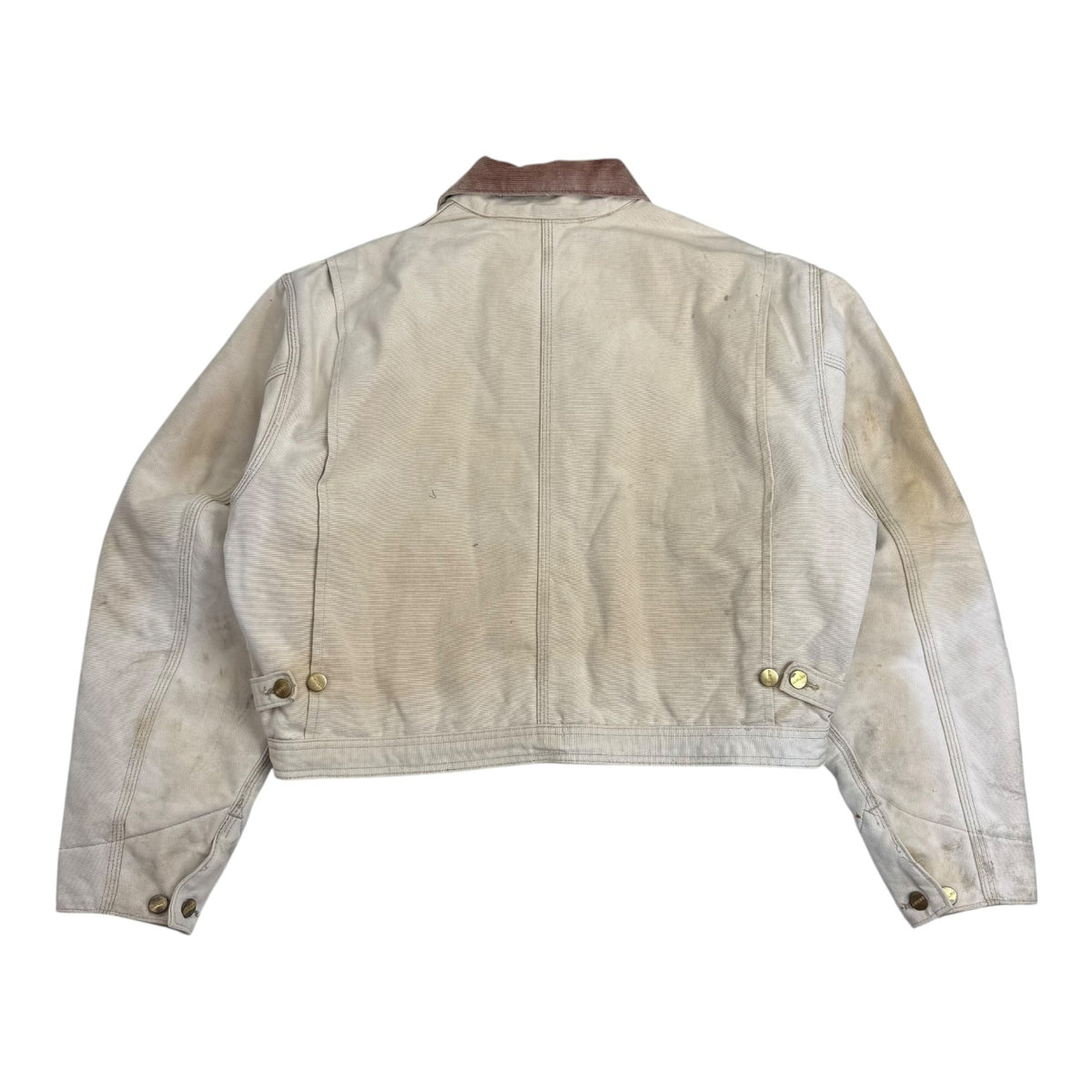 Vintage Carhartt Custom Cropped Jacket Bone