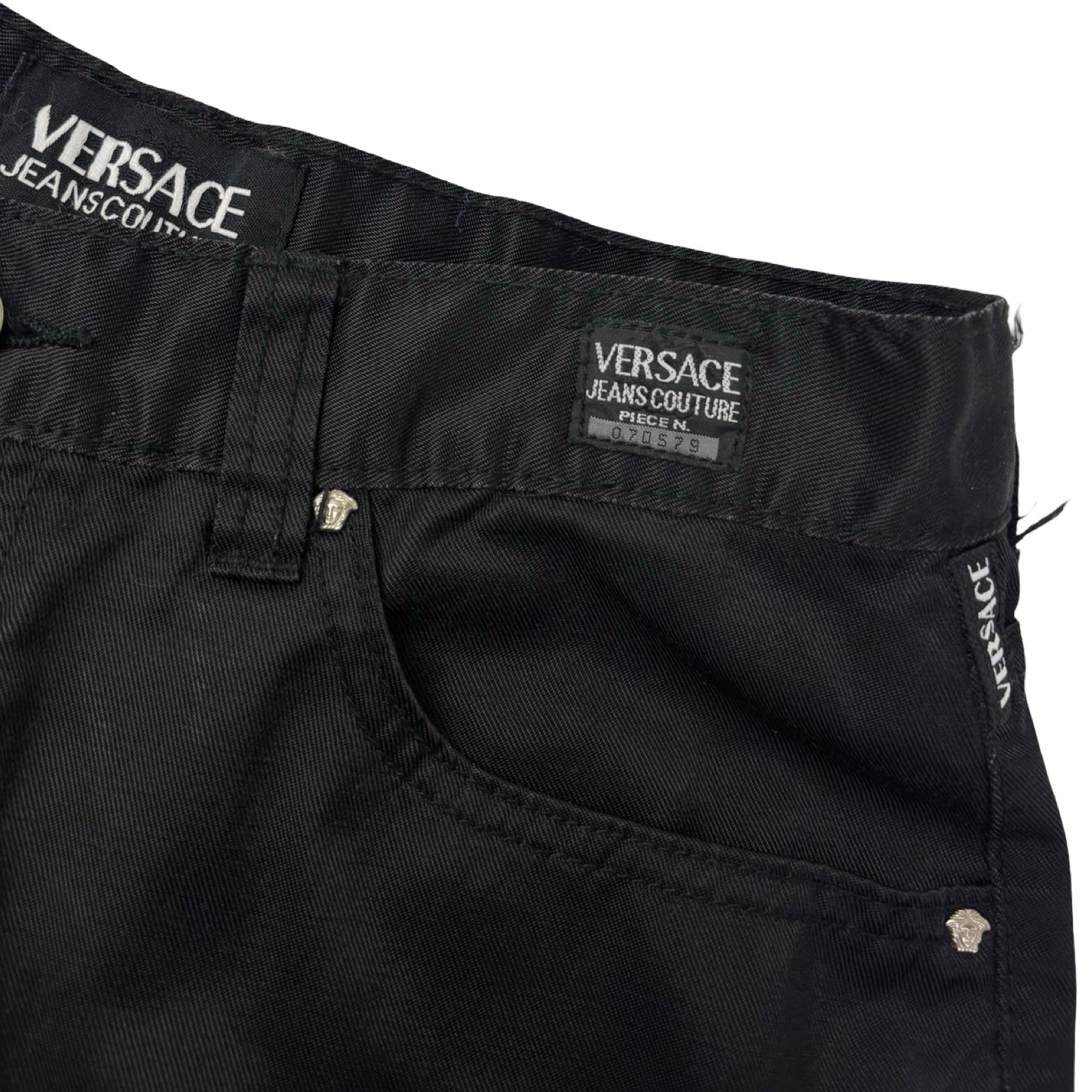 (W) Versace Jeans Couture Trouser Pant Black