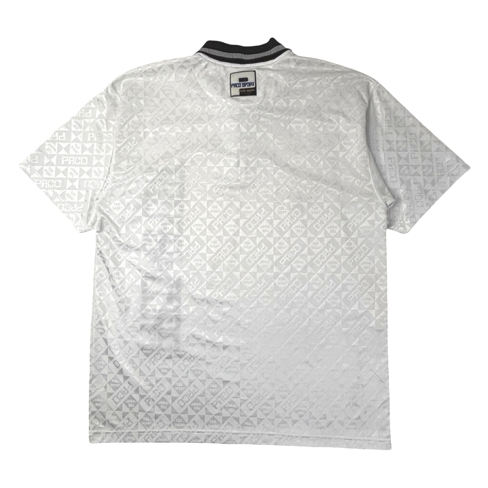 Vintage Paco Sport Tek-Wear 1/4 Zip Jersey White