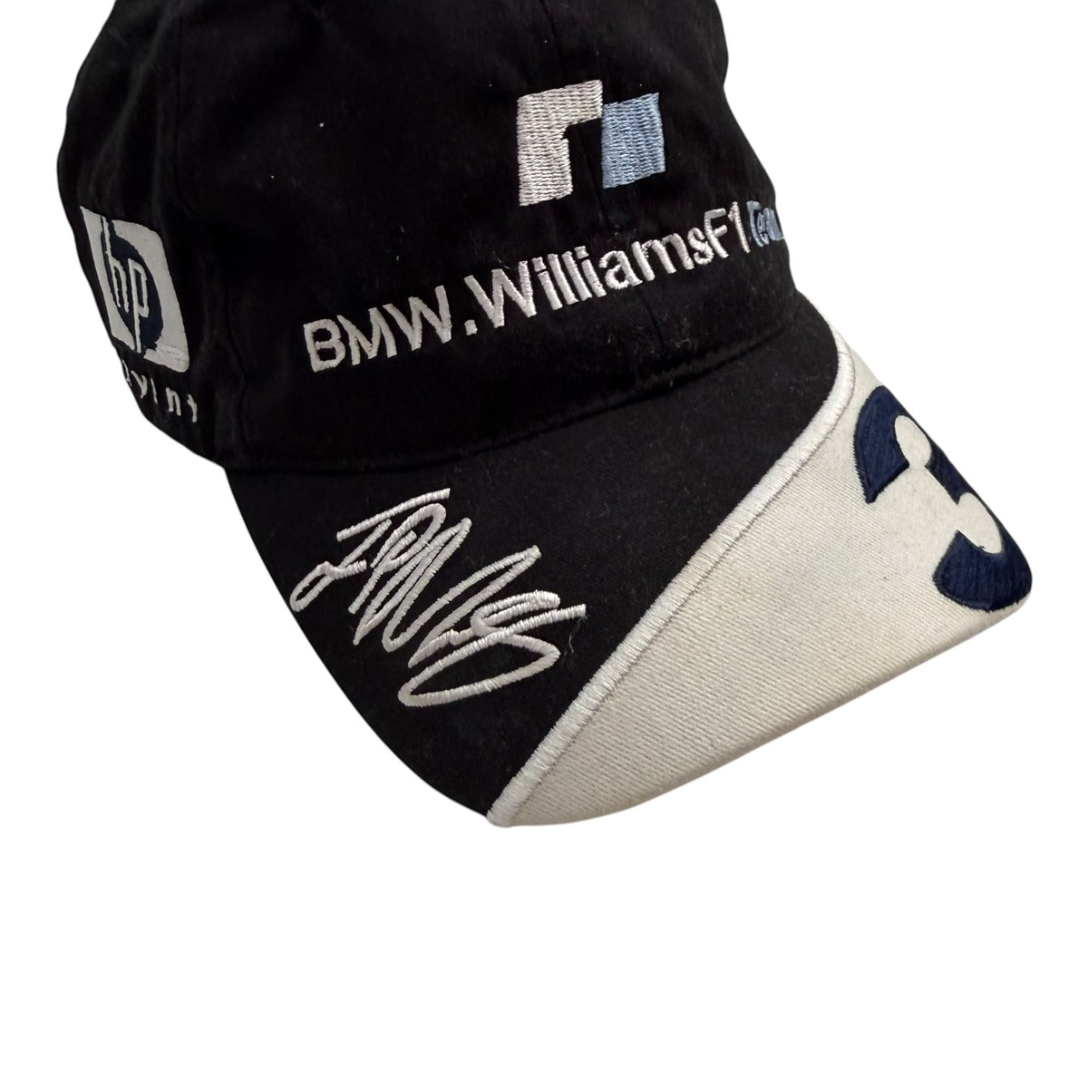 Vintage BMW Williams F1 Team Hat Black/White